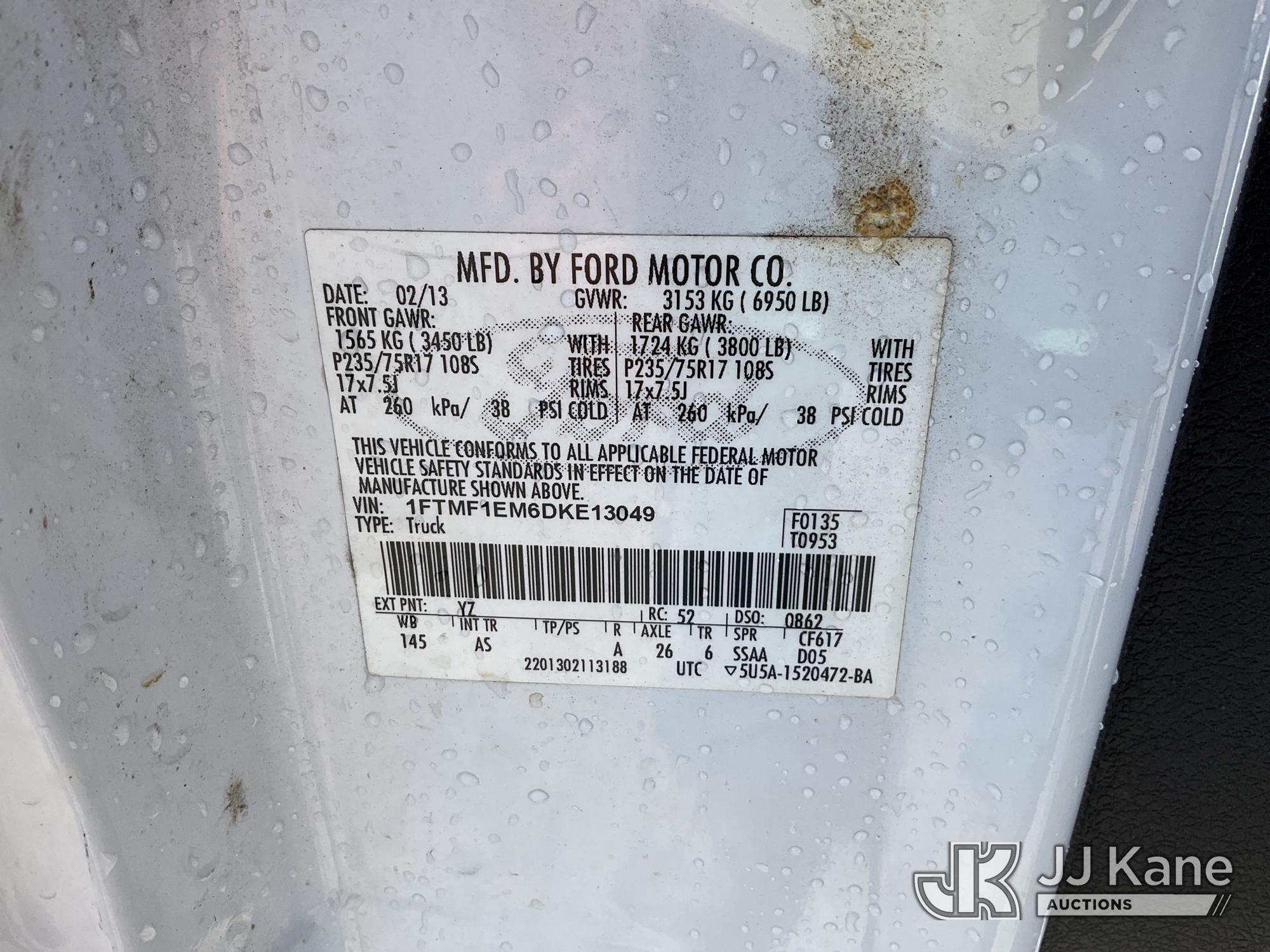 2013 Ford F150 4X4
