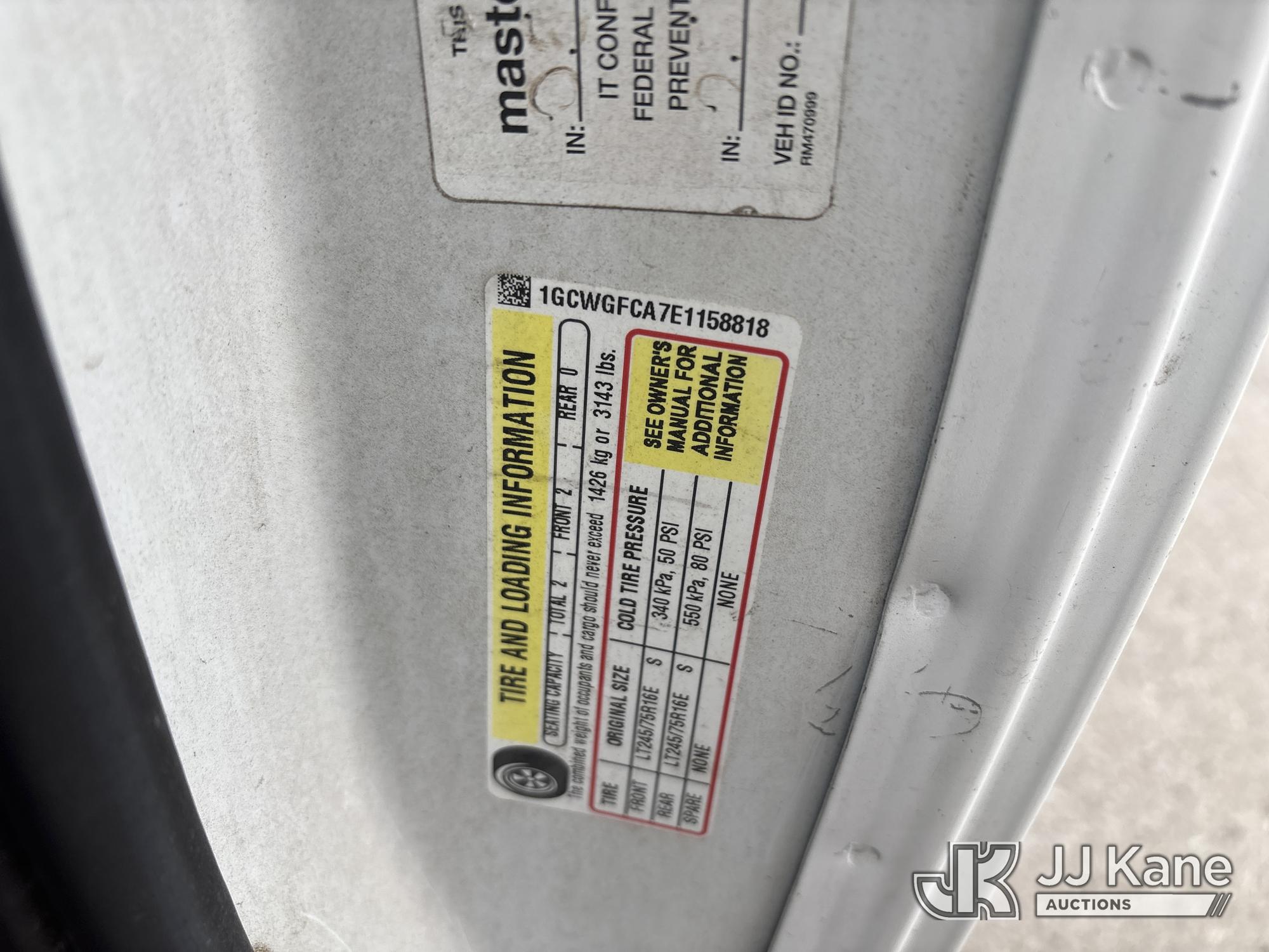 2014 Chevrolet EXPRESS G2500