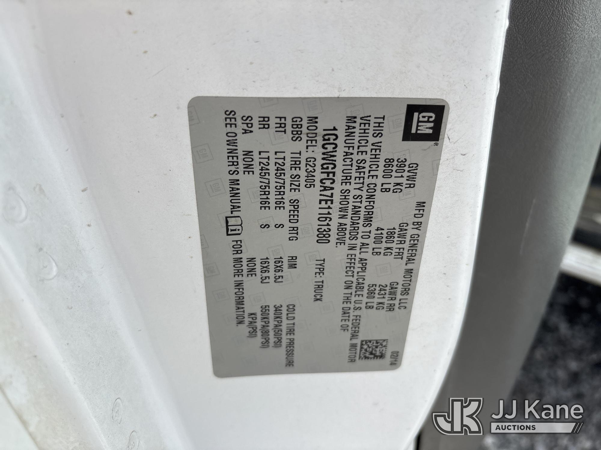2014 Chevrolet EXPRESS G2500