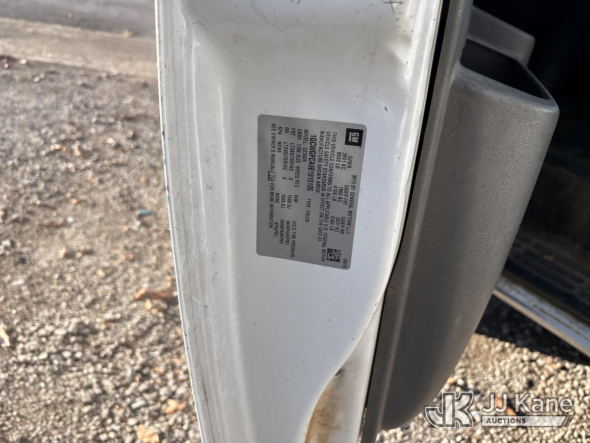 2014 Chevrolet EXPRESS G2500