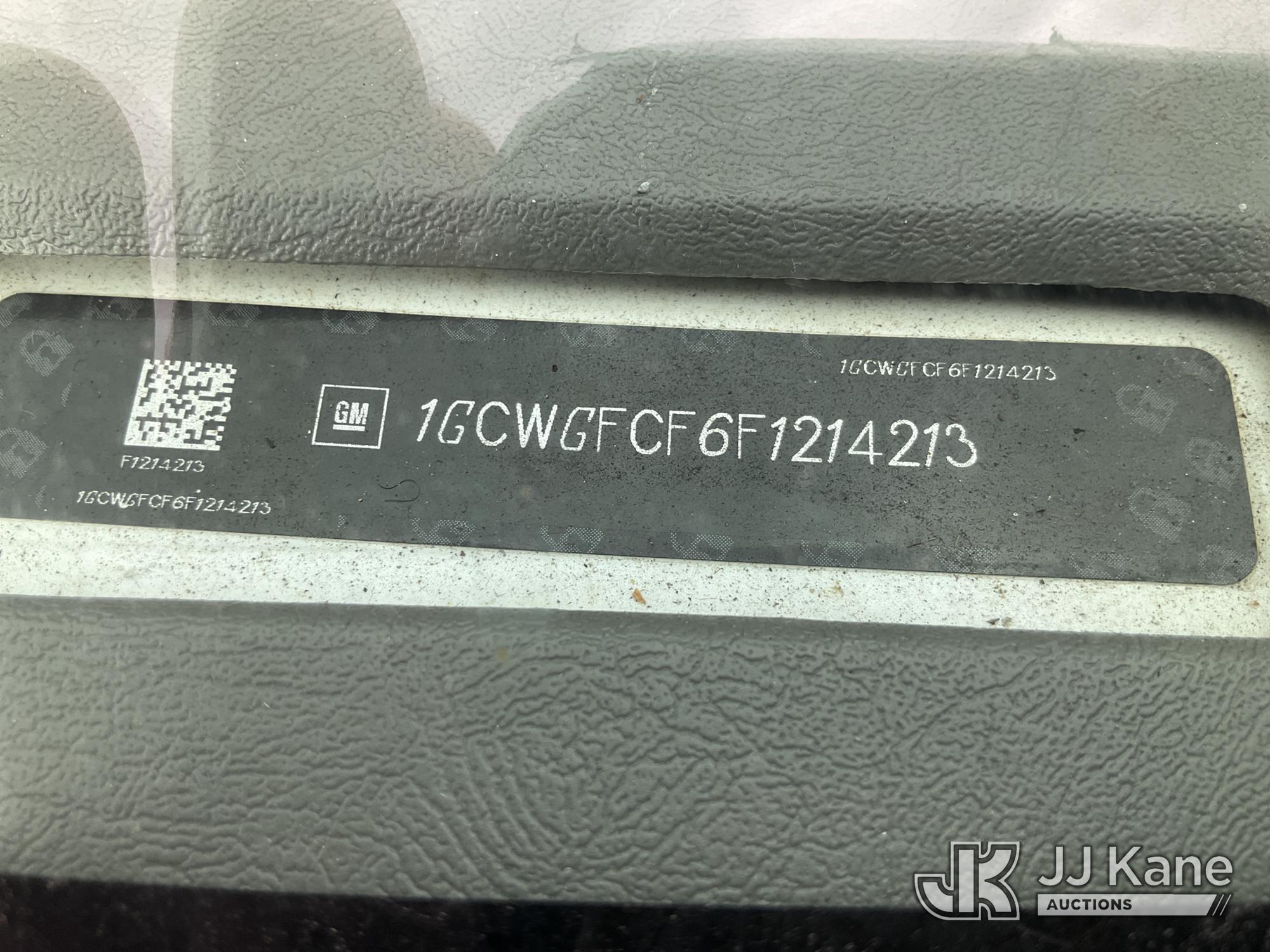 2015 Chevrolet EXPRESS G2500