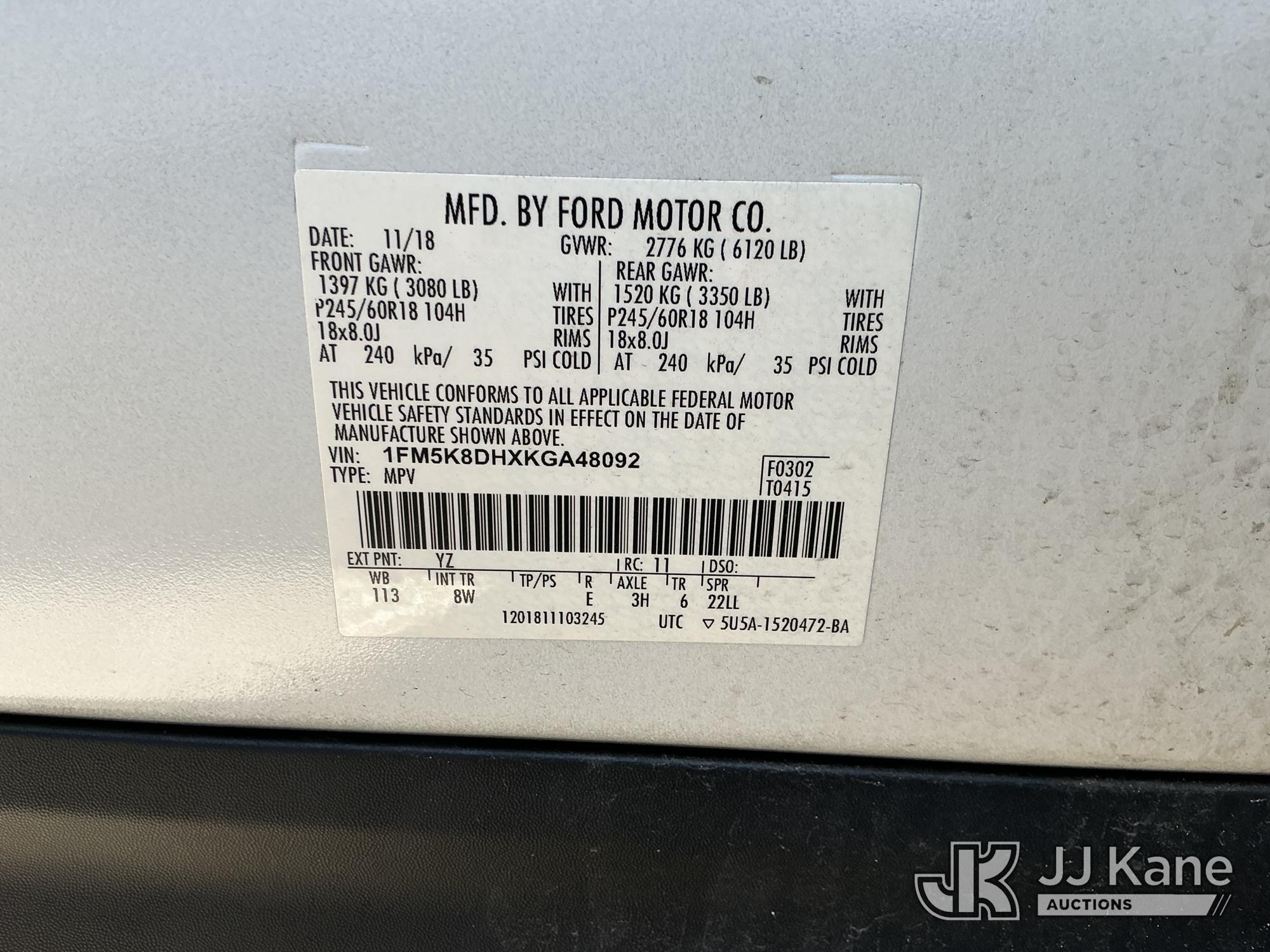 2019 Ford Explorer 4x4