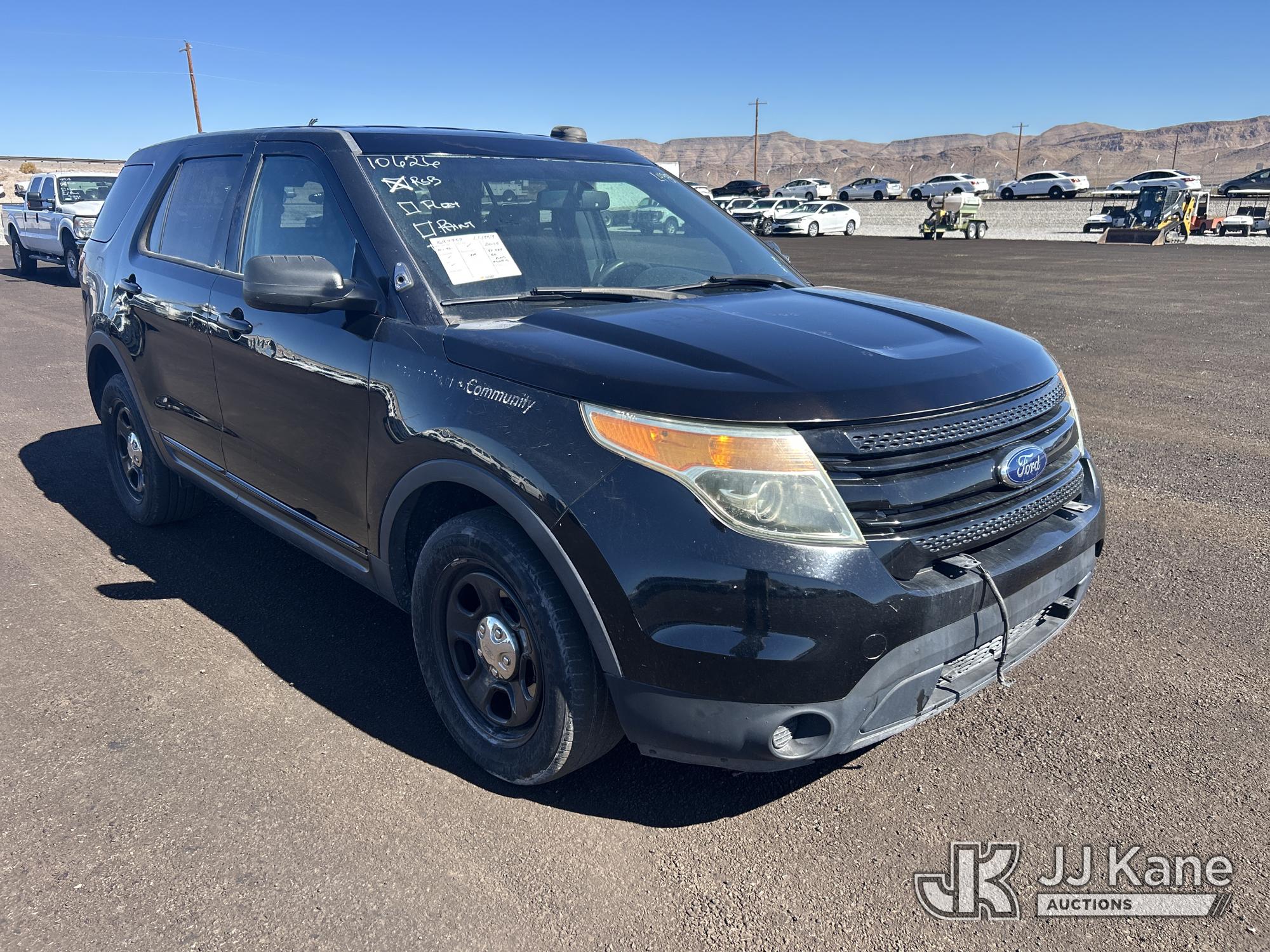 2015 Ford EXPLORER AWD POLICE INTERCEPTOR