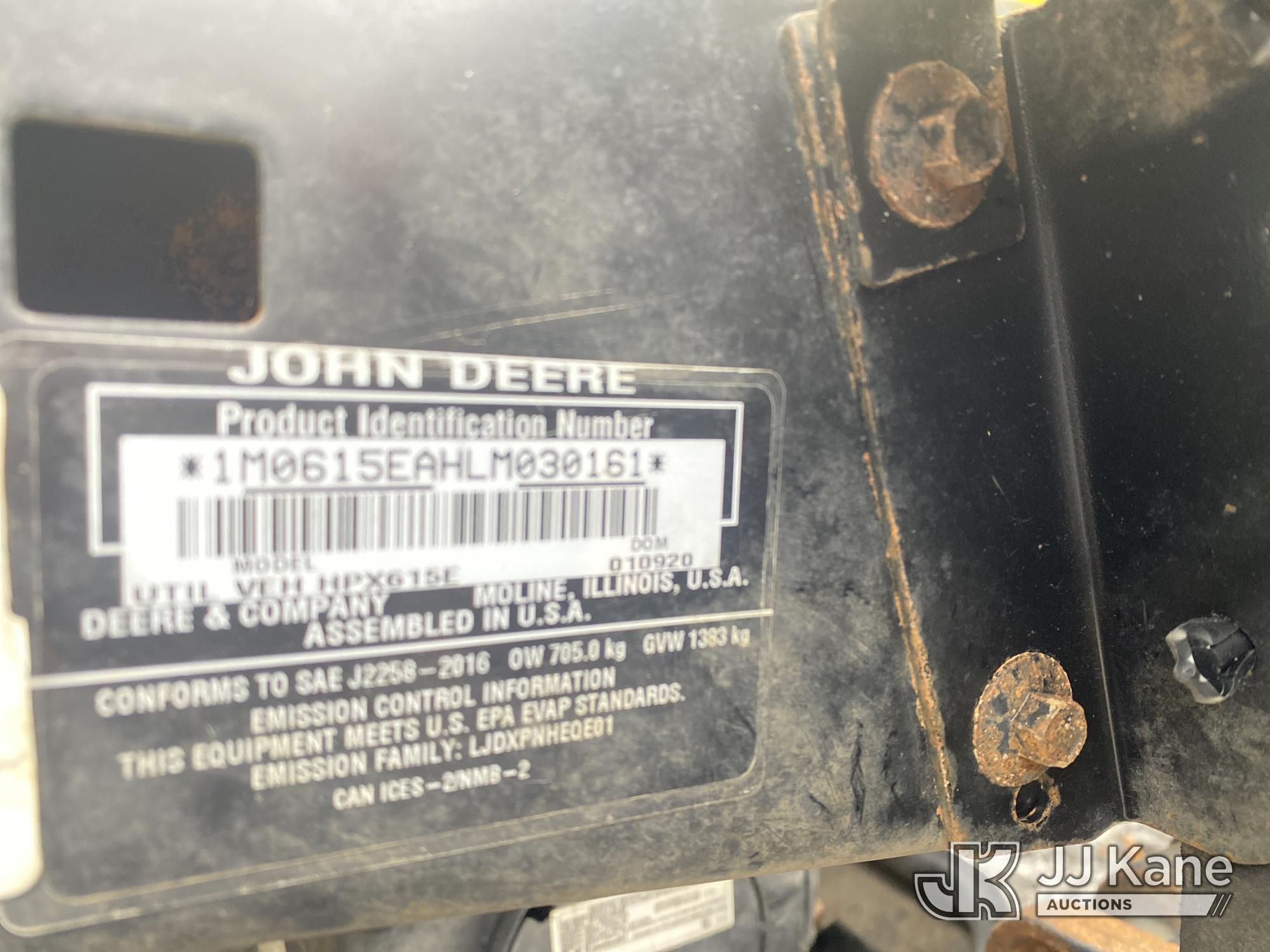 2020 John Deere HPX615E
