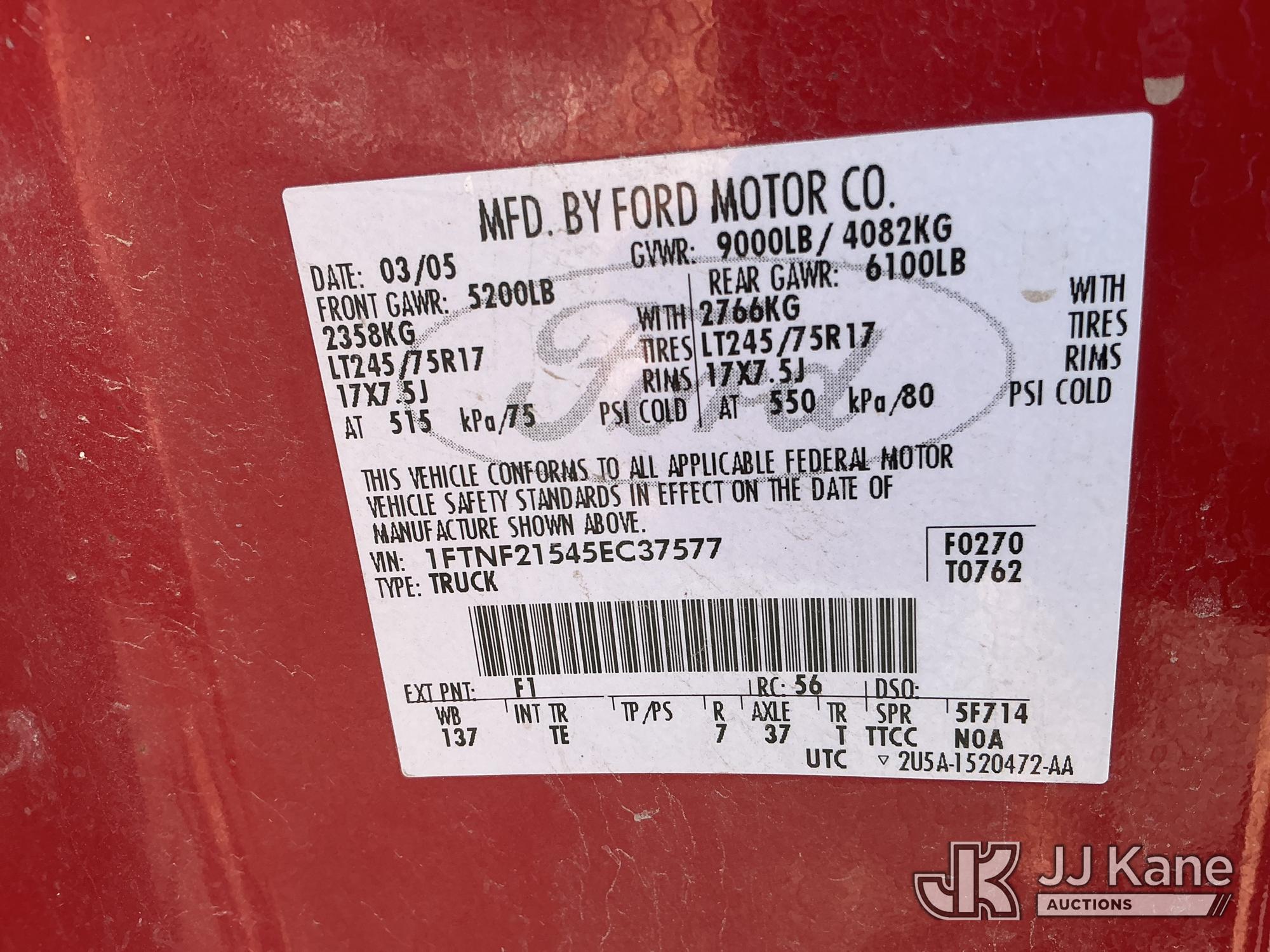2005 Ford F250 4X4