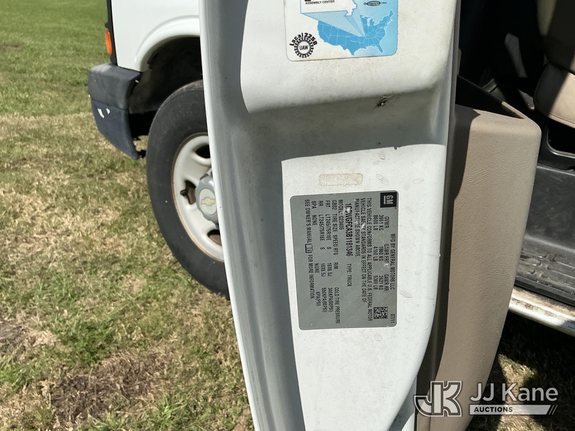 2011 Chevrolet EXPRESS G2500