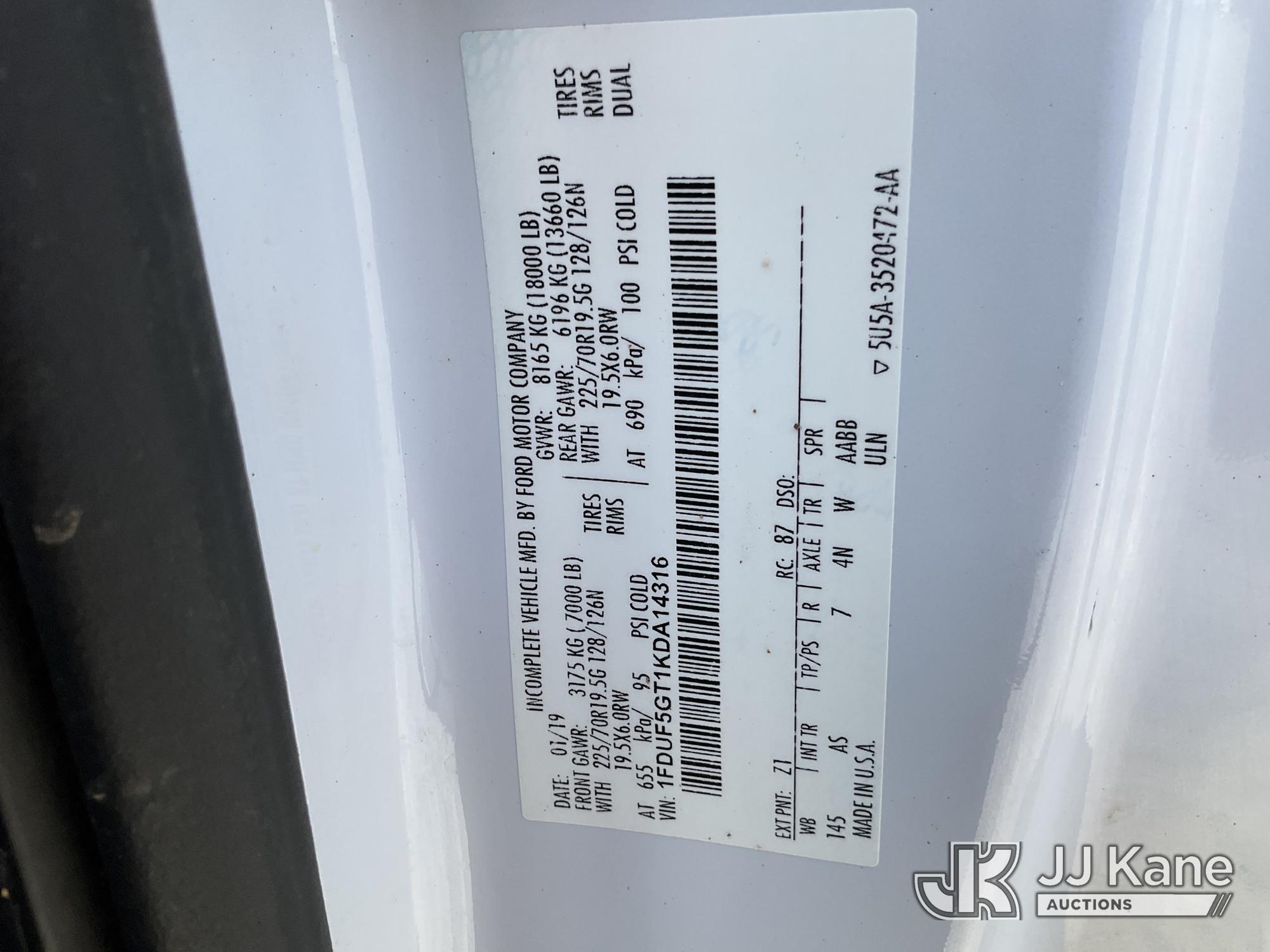 2019 Ford F550
