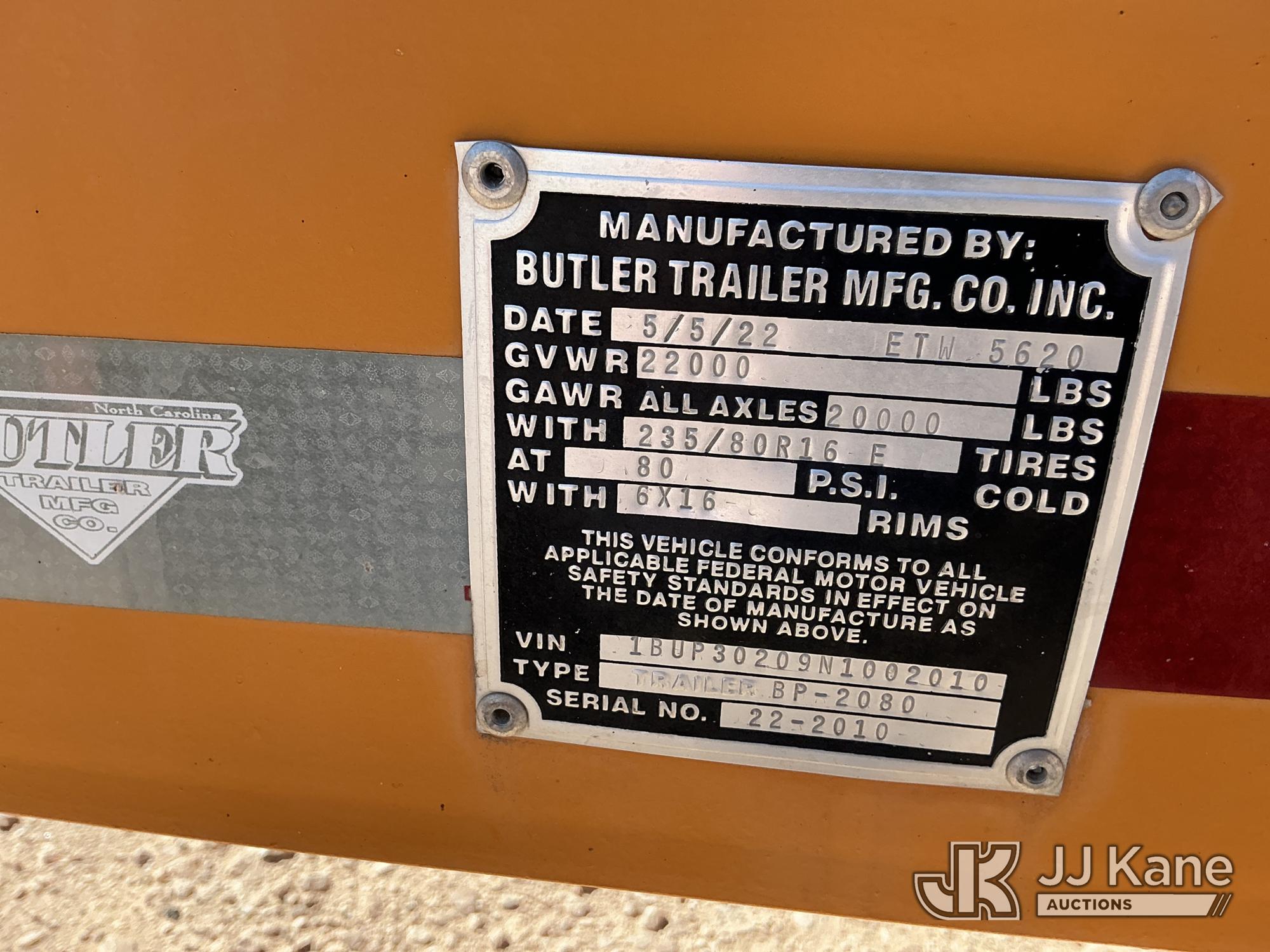 2022 Butler BP-2080