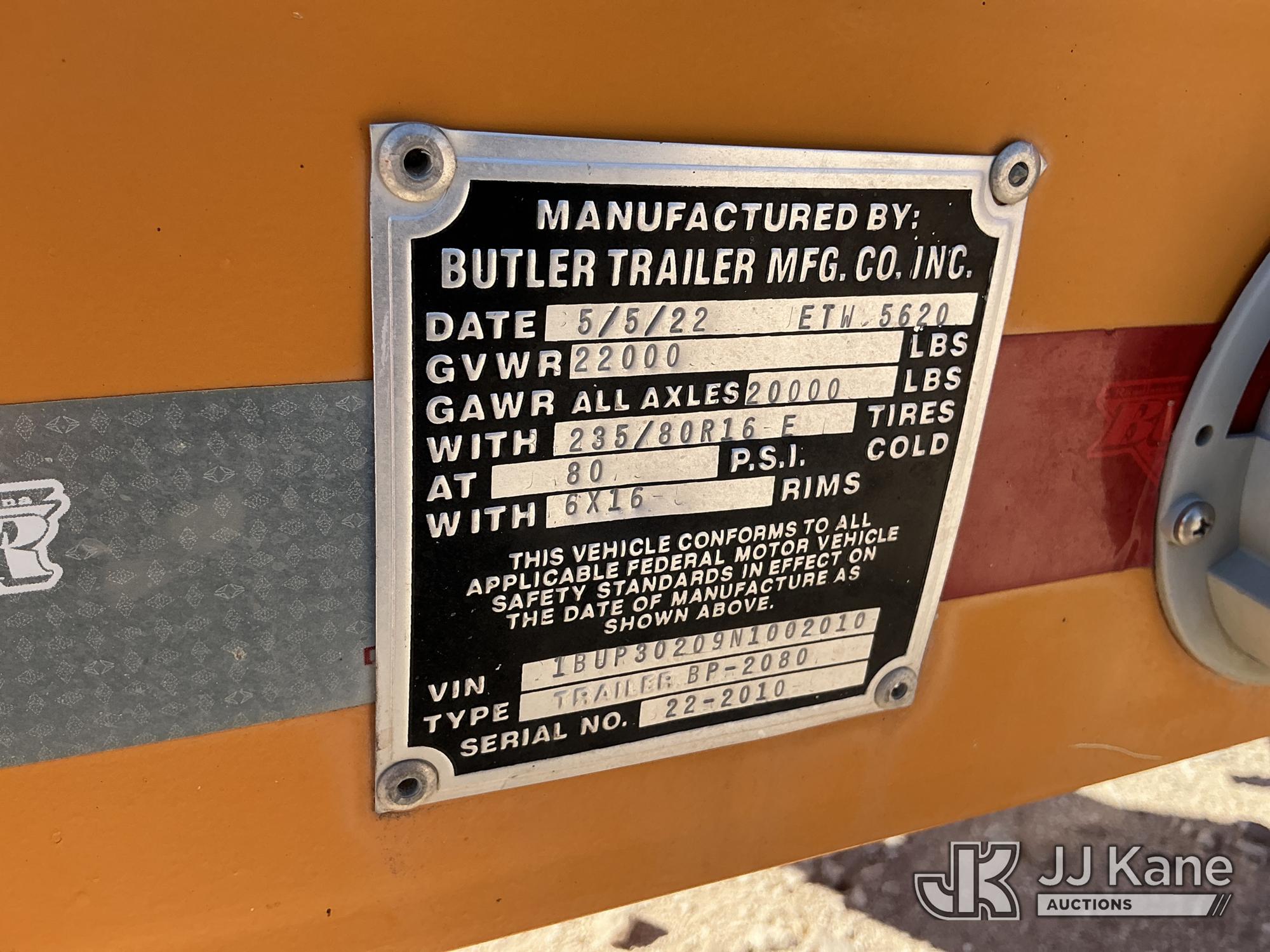 2022 Butler BP-2080