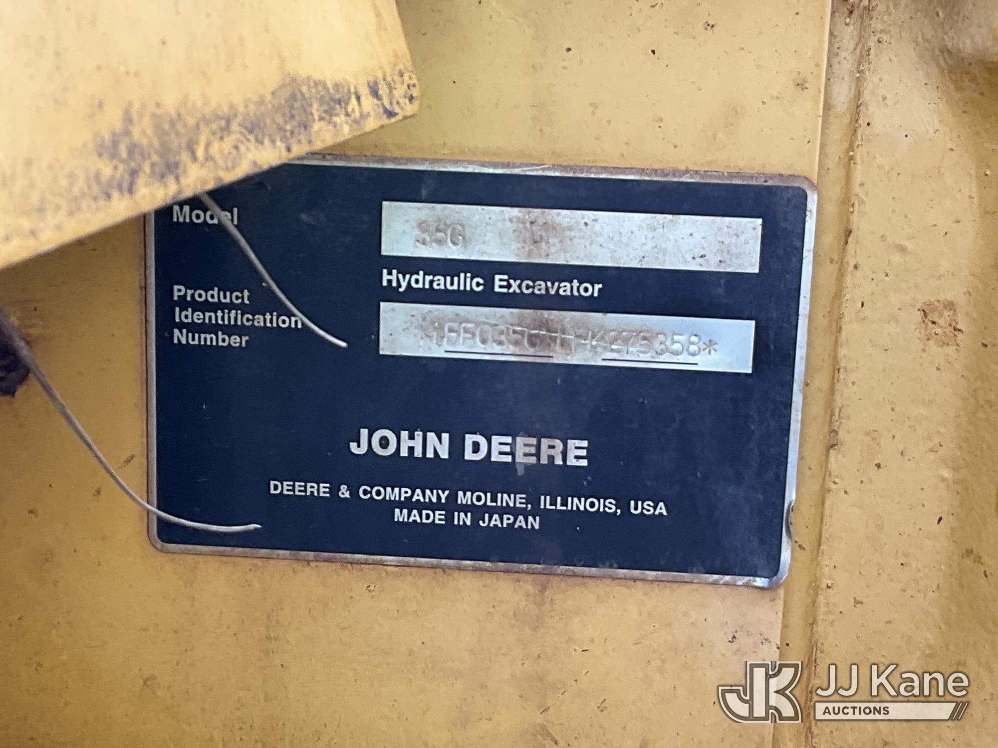 2016 John Deere 35G