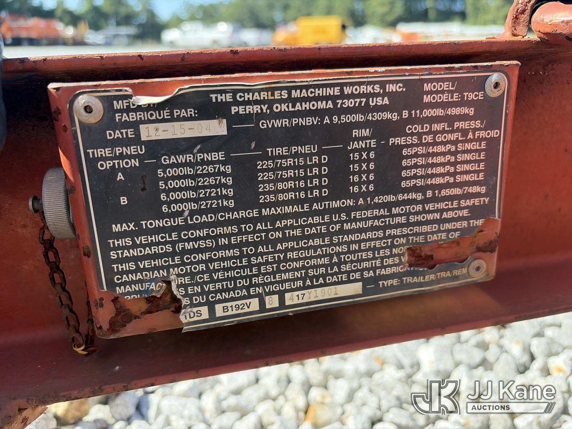 2004 Ditch Witch T9C