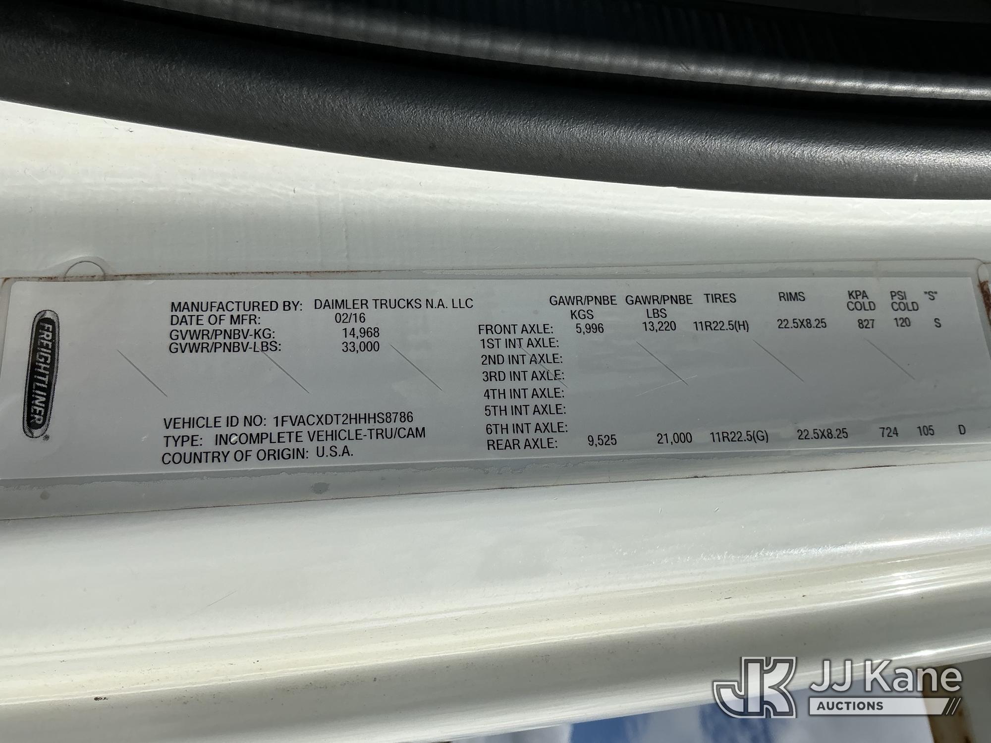 2017 Freightliner M2 106