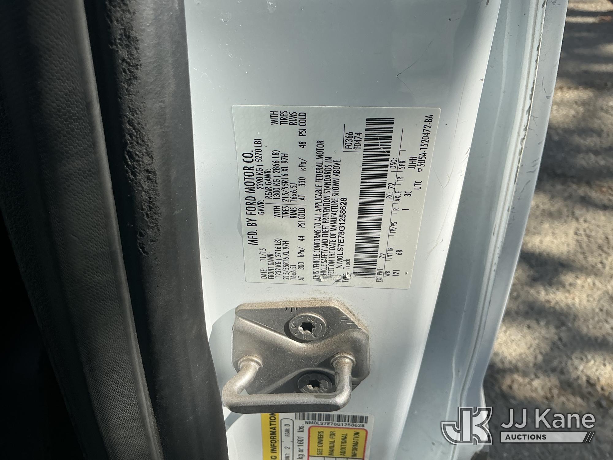 2016 Ford TRANSIT CONNECT
