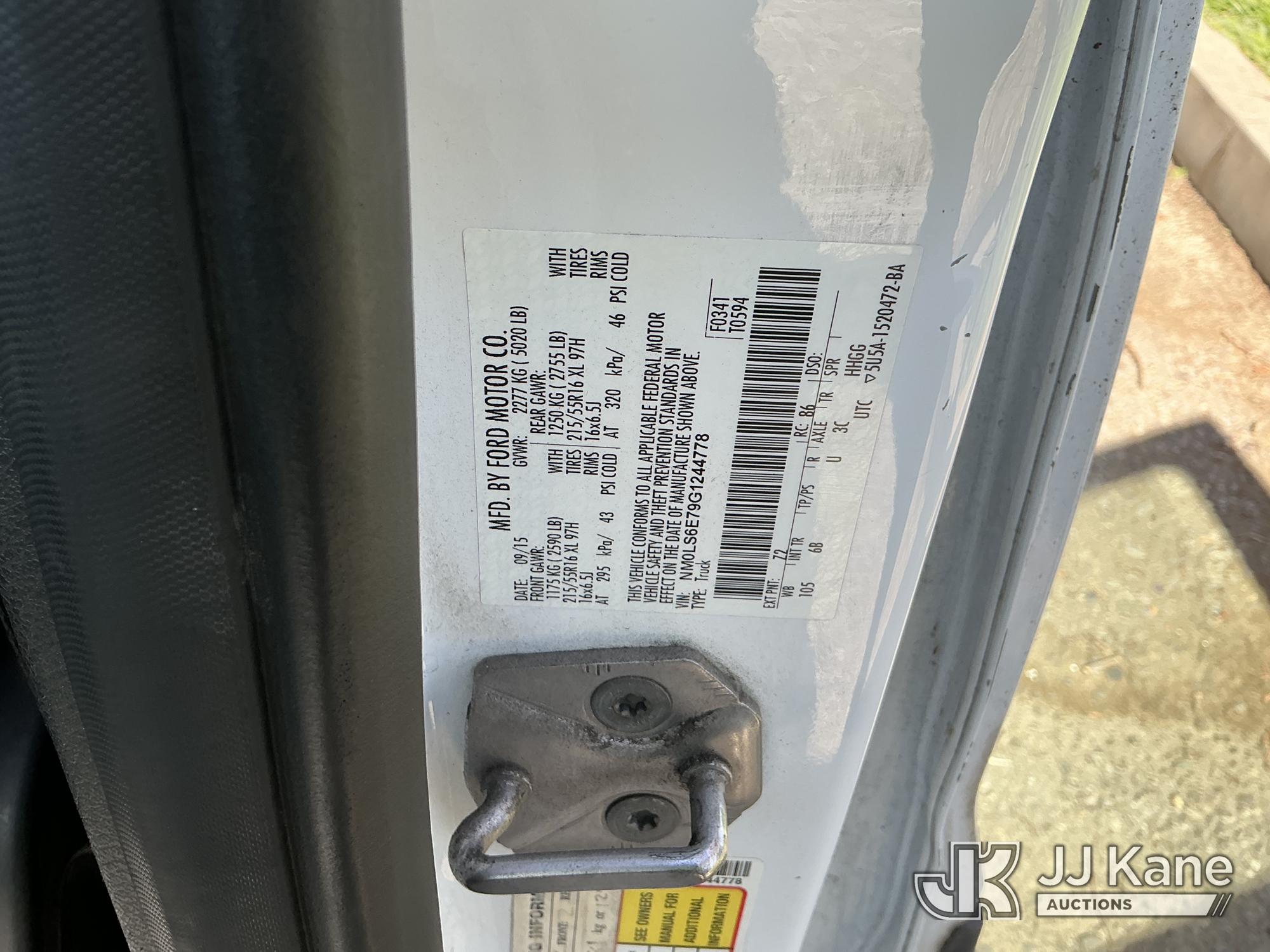 2016 Ford TRANSIT CONNECT
