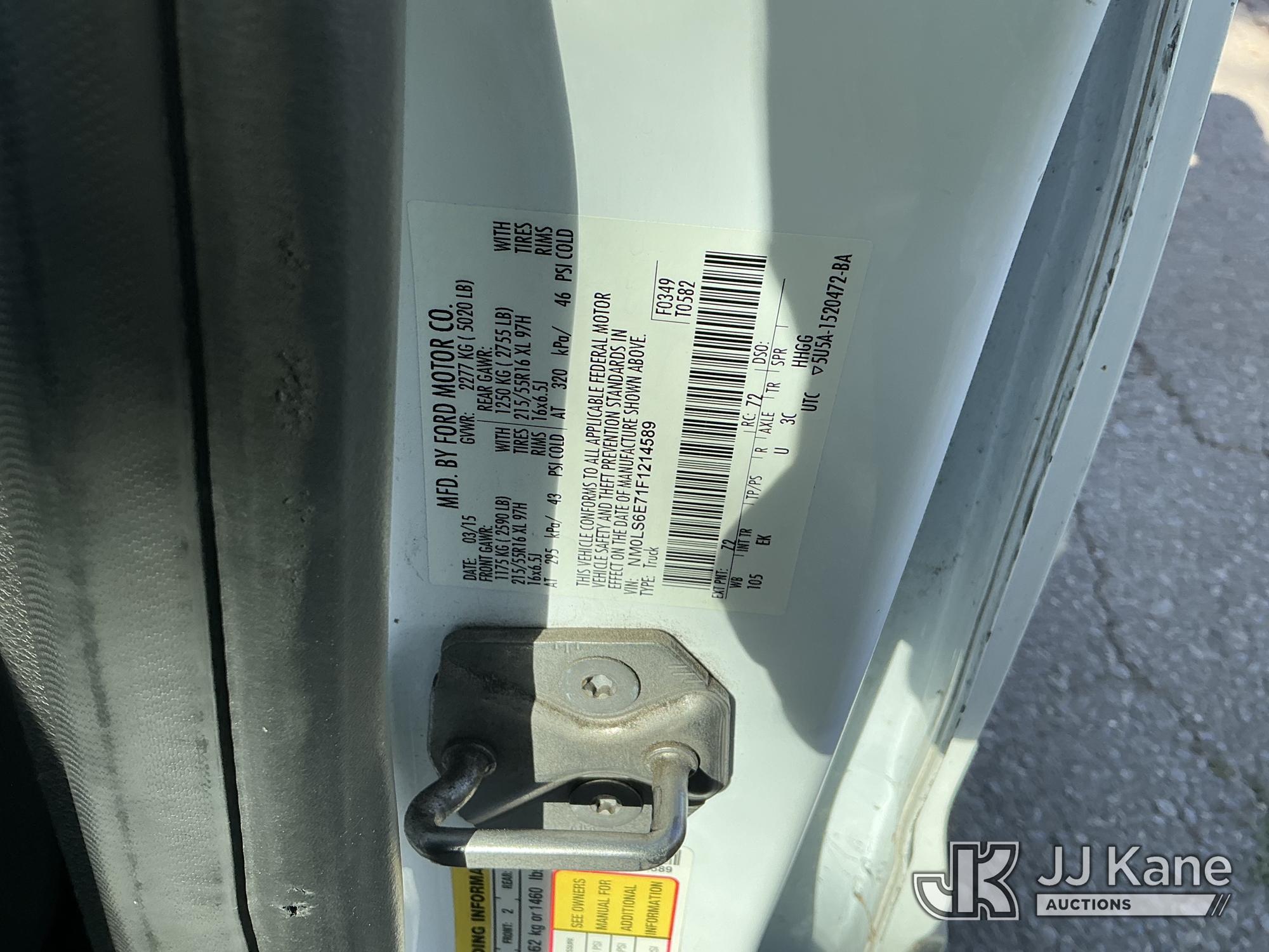 2015 Ford TRANSIT CONNECT
