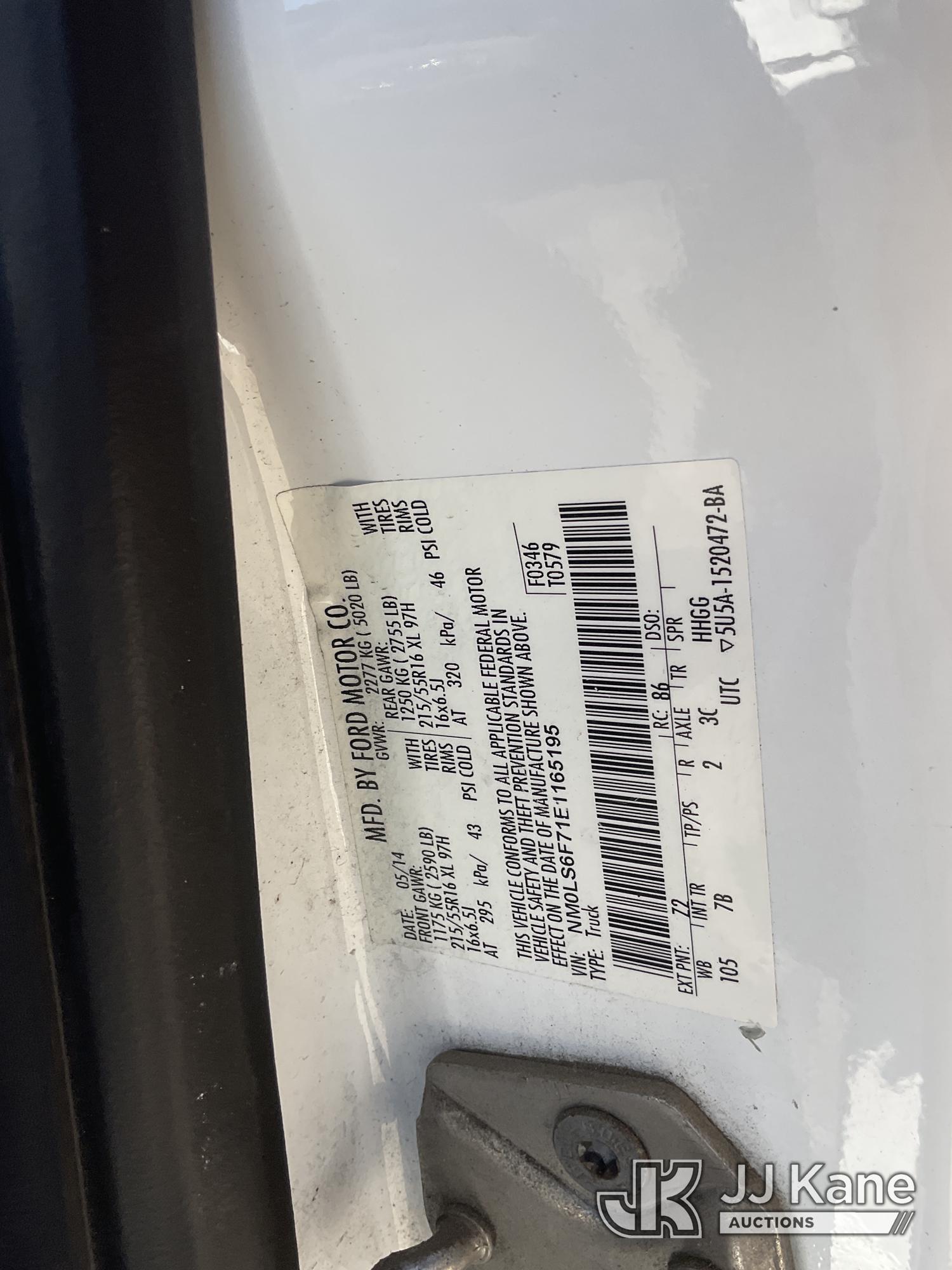 2014 Ford TRANSIT CONNECT