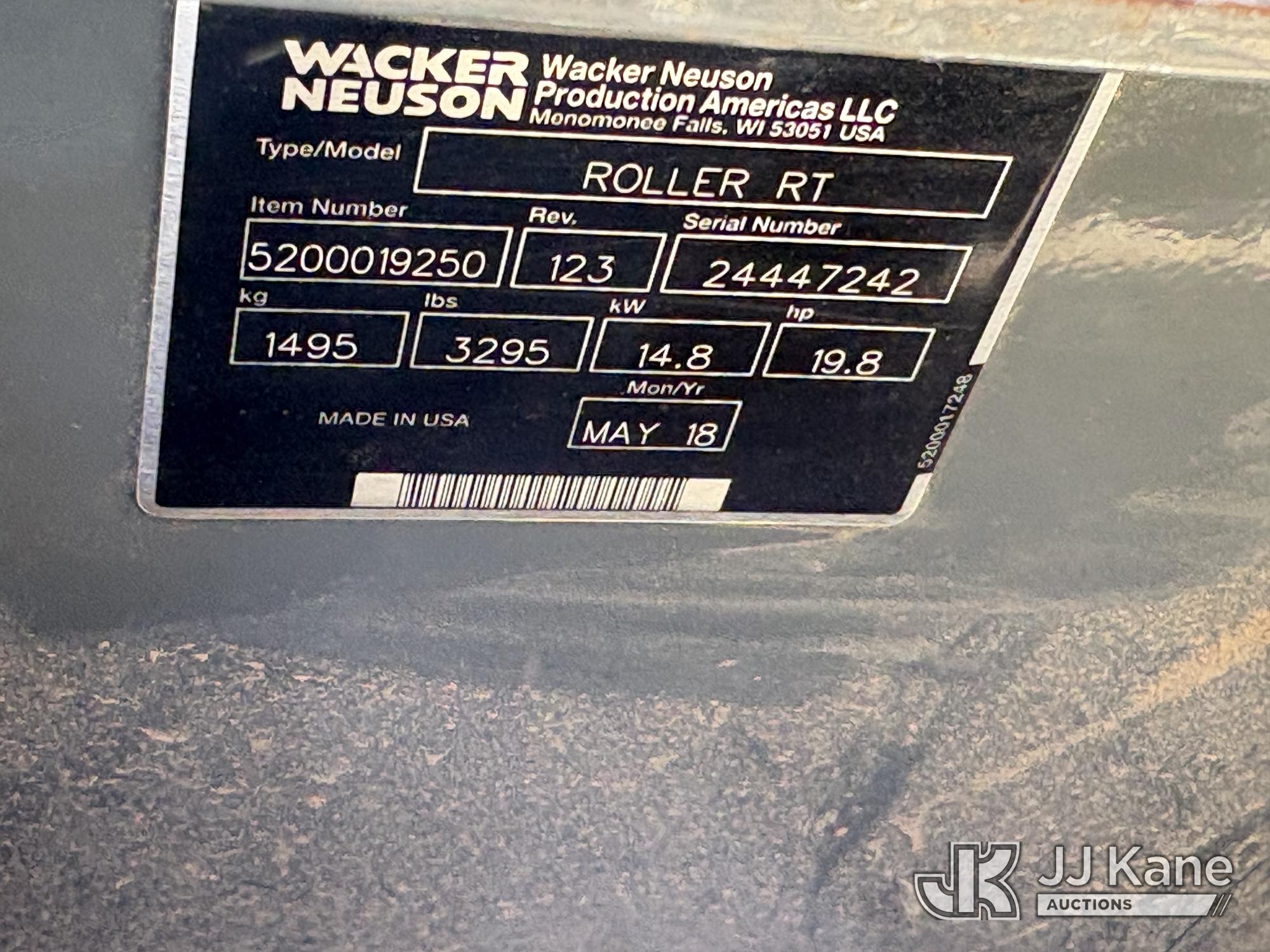 2018 Wacker Neuson RTSC3