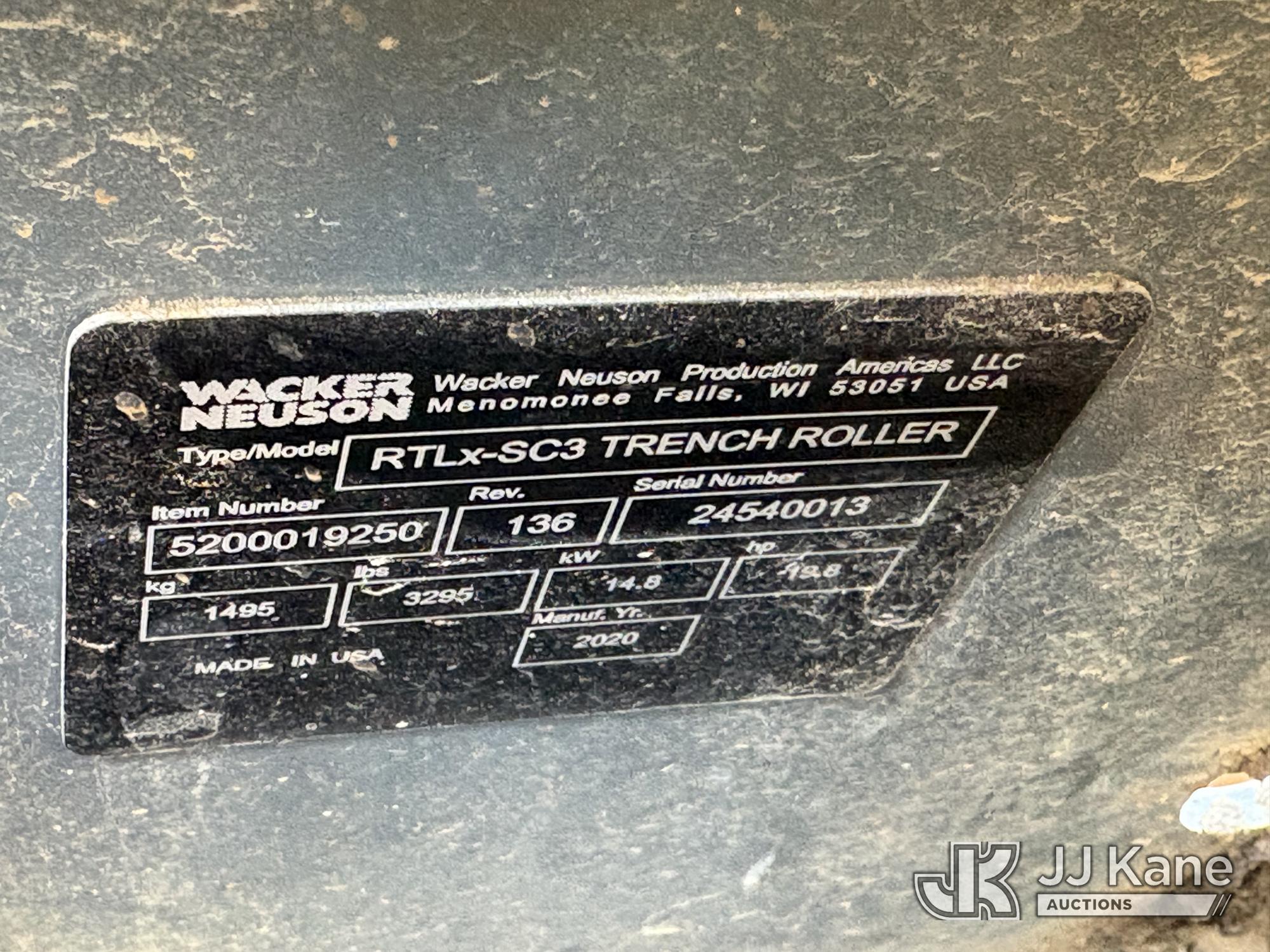 2020 Wacker Neuson RTSC3