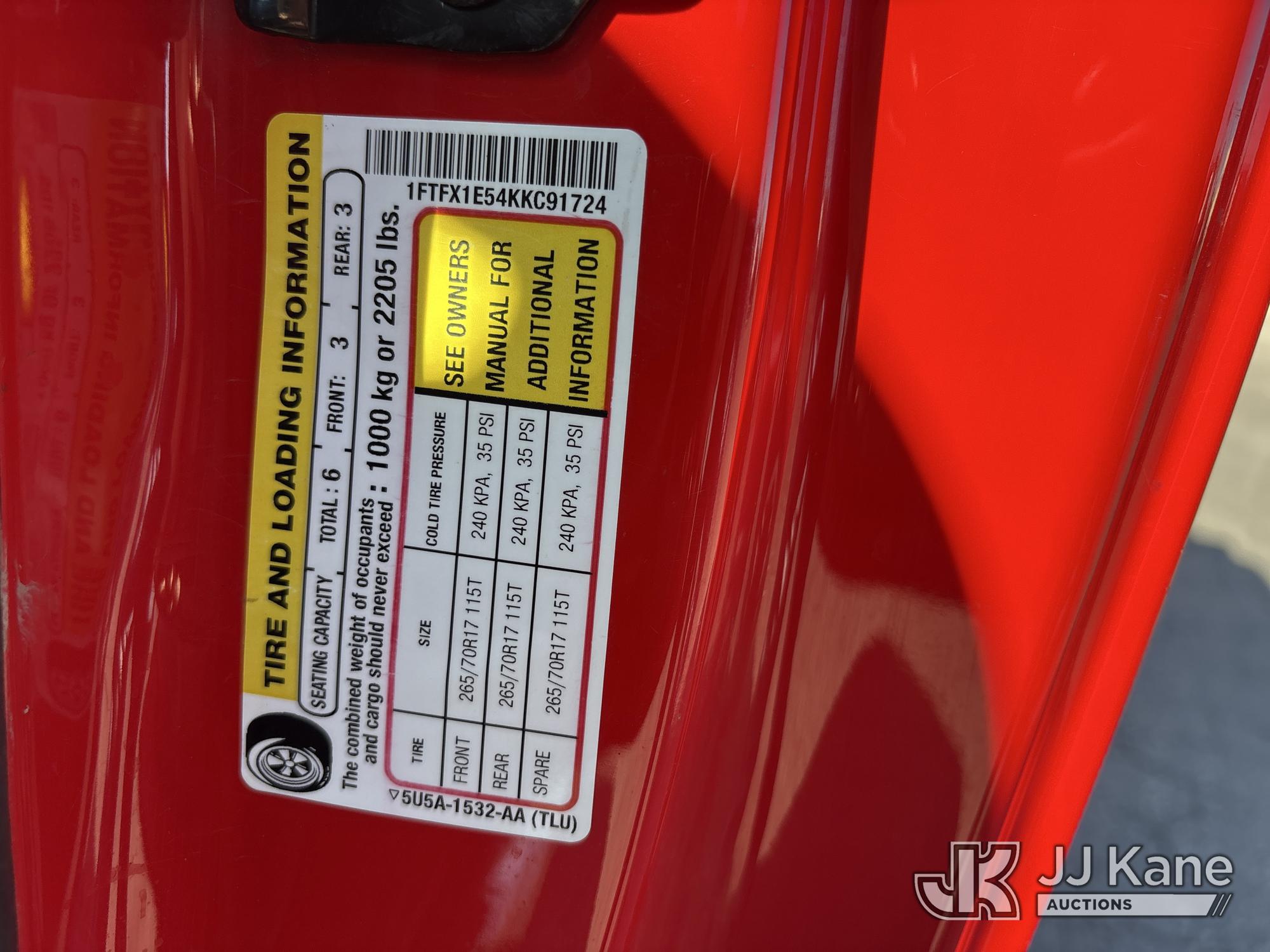 2019 Ford F150 4X4