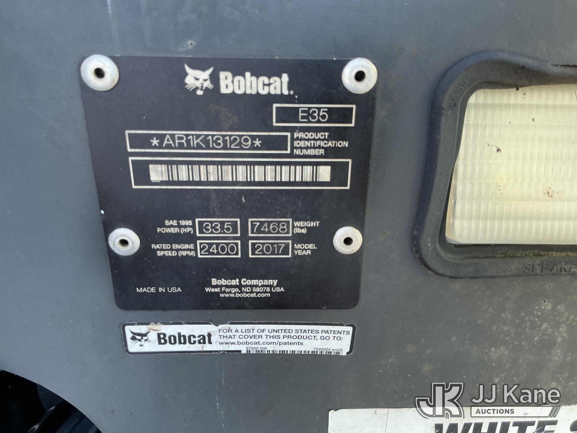 2017 Bobcat E35