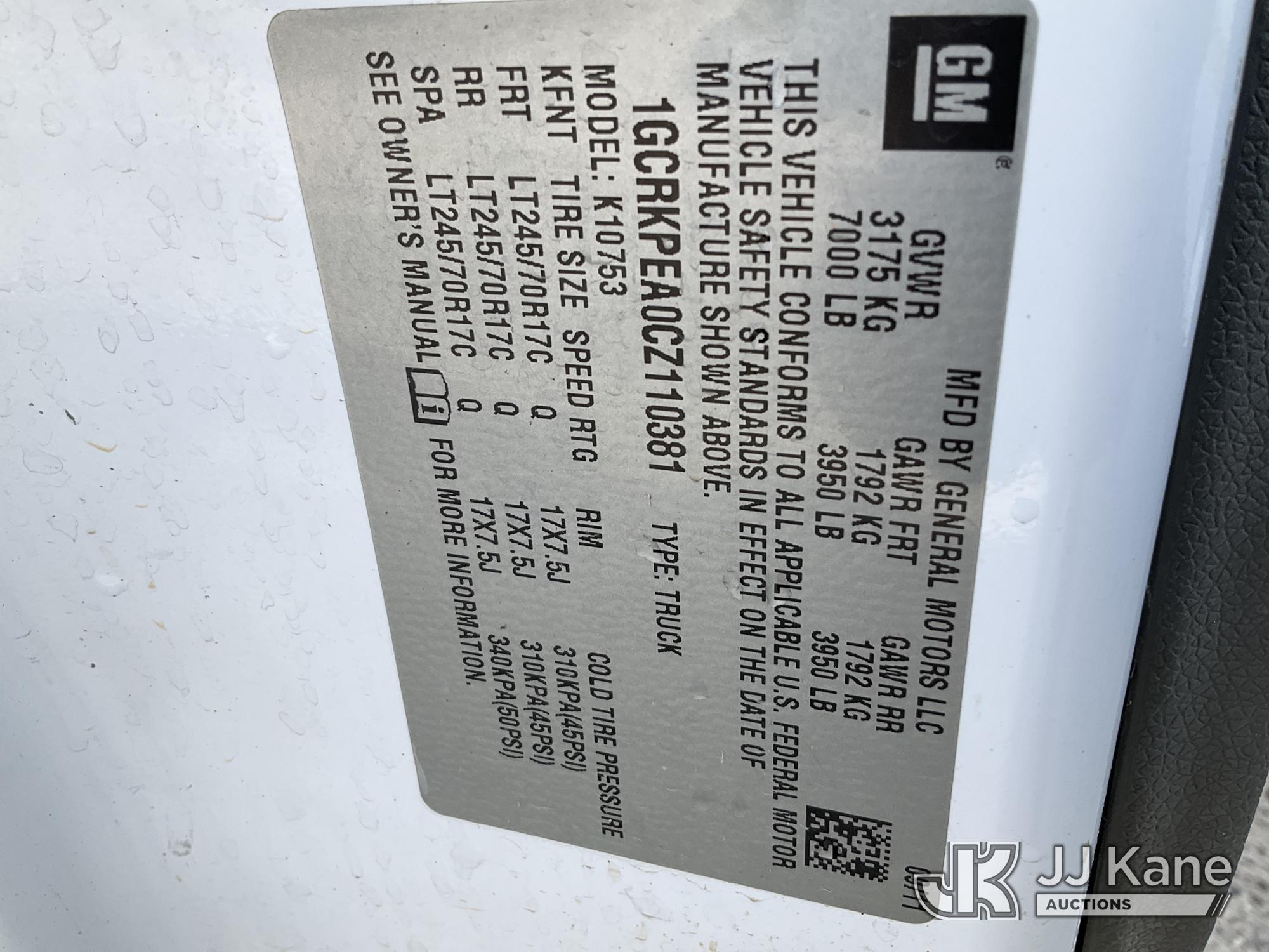 2012 Chevrolet SILVERADO 1500