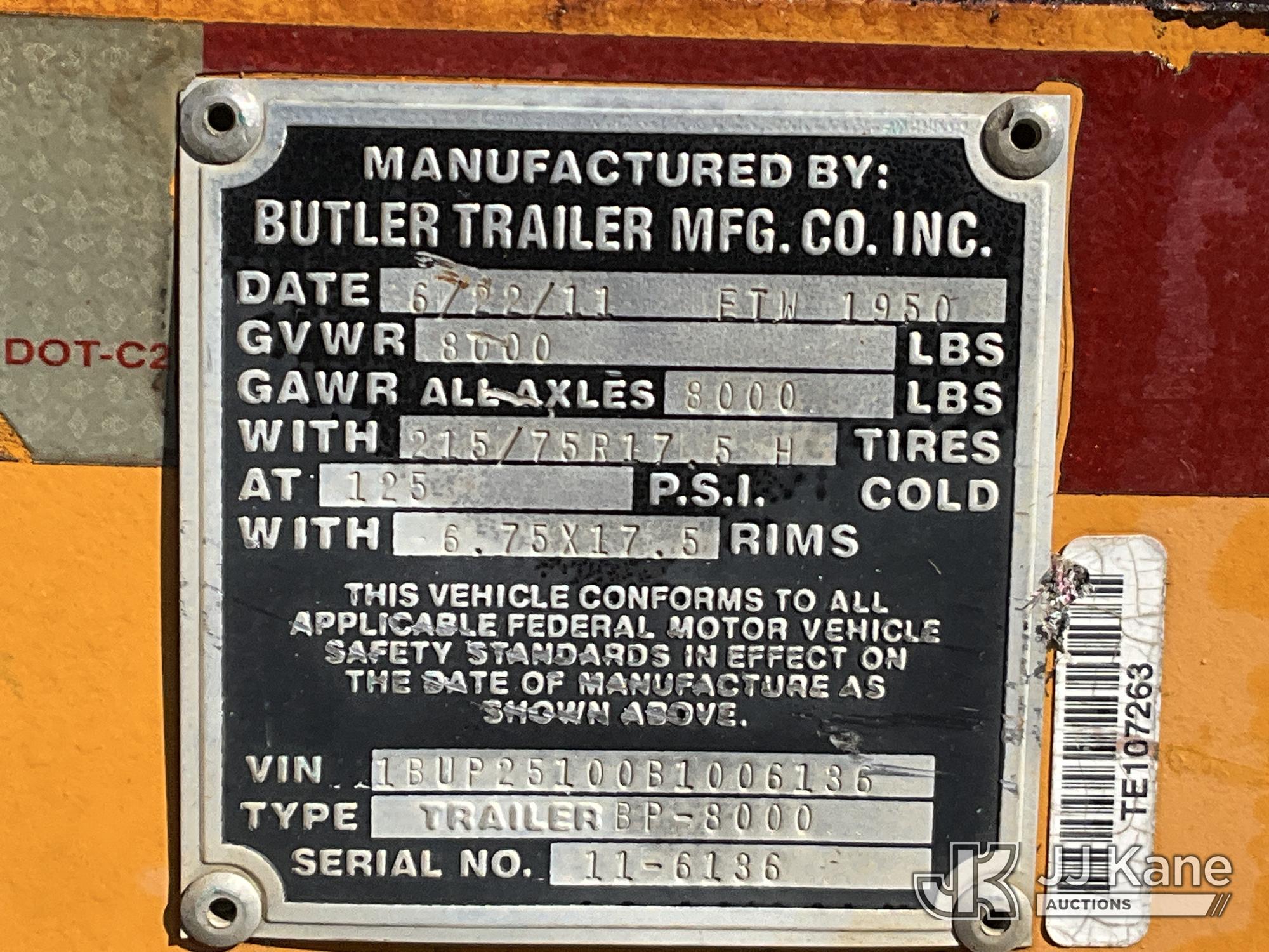 2011 Butler BP-8000