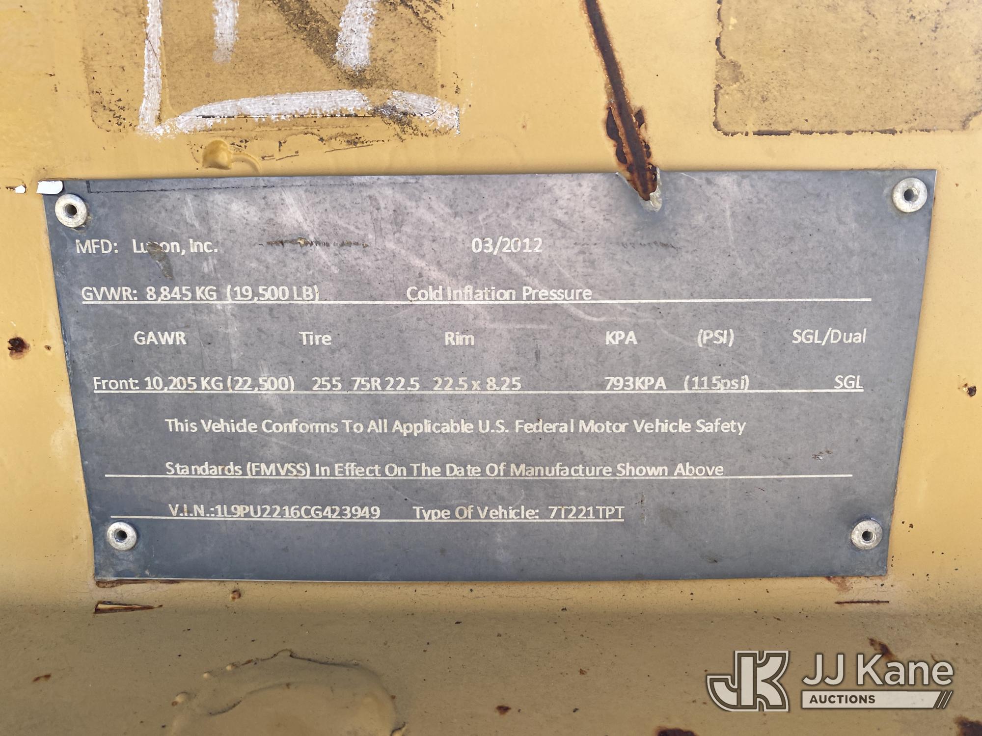 2012 Lucon 7T221TPT