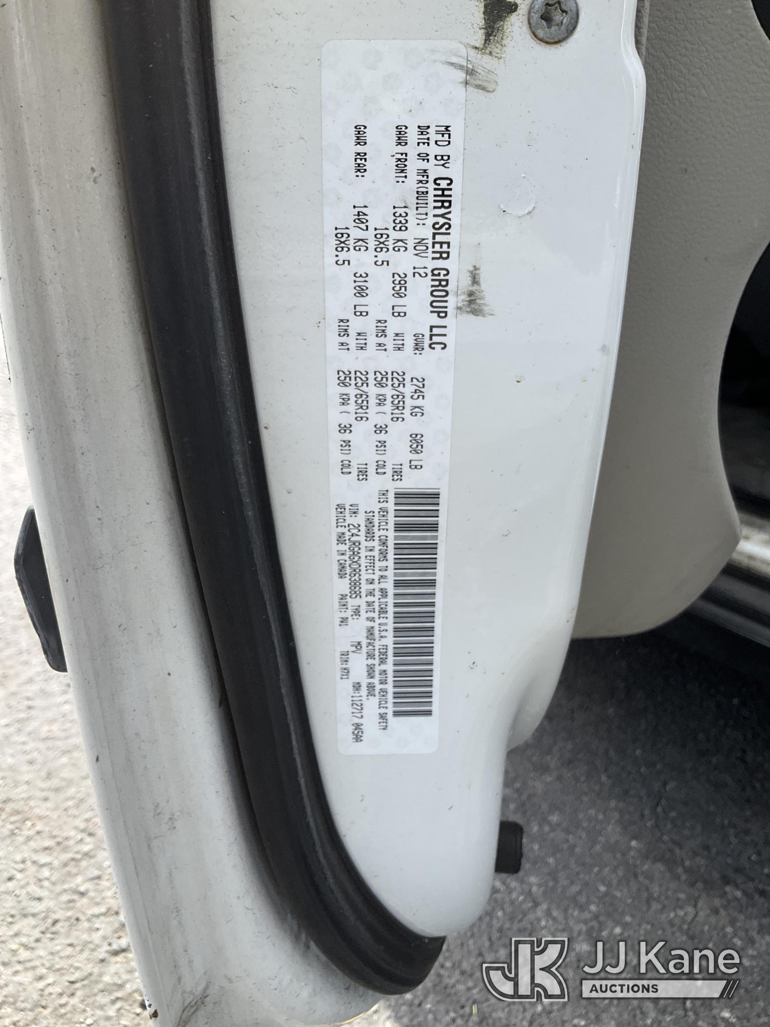 2013 Ram Cargo Van
