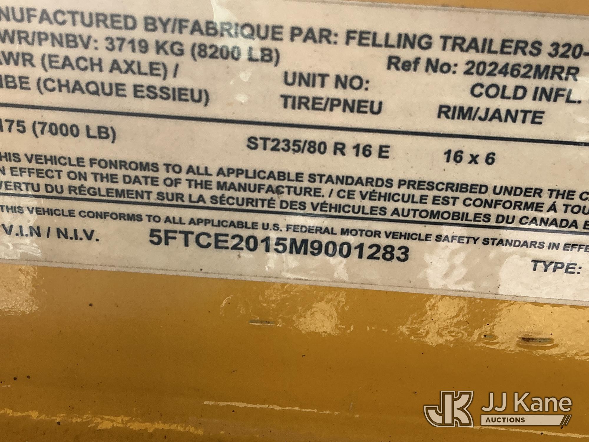 2021 Felling Trailers, Inc. FT-7 T-1