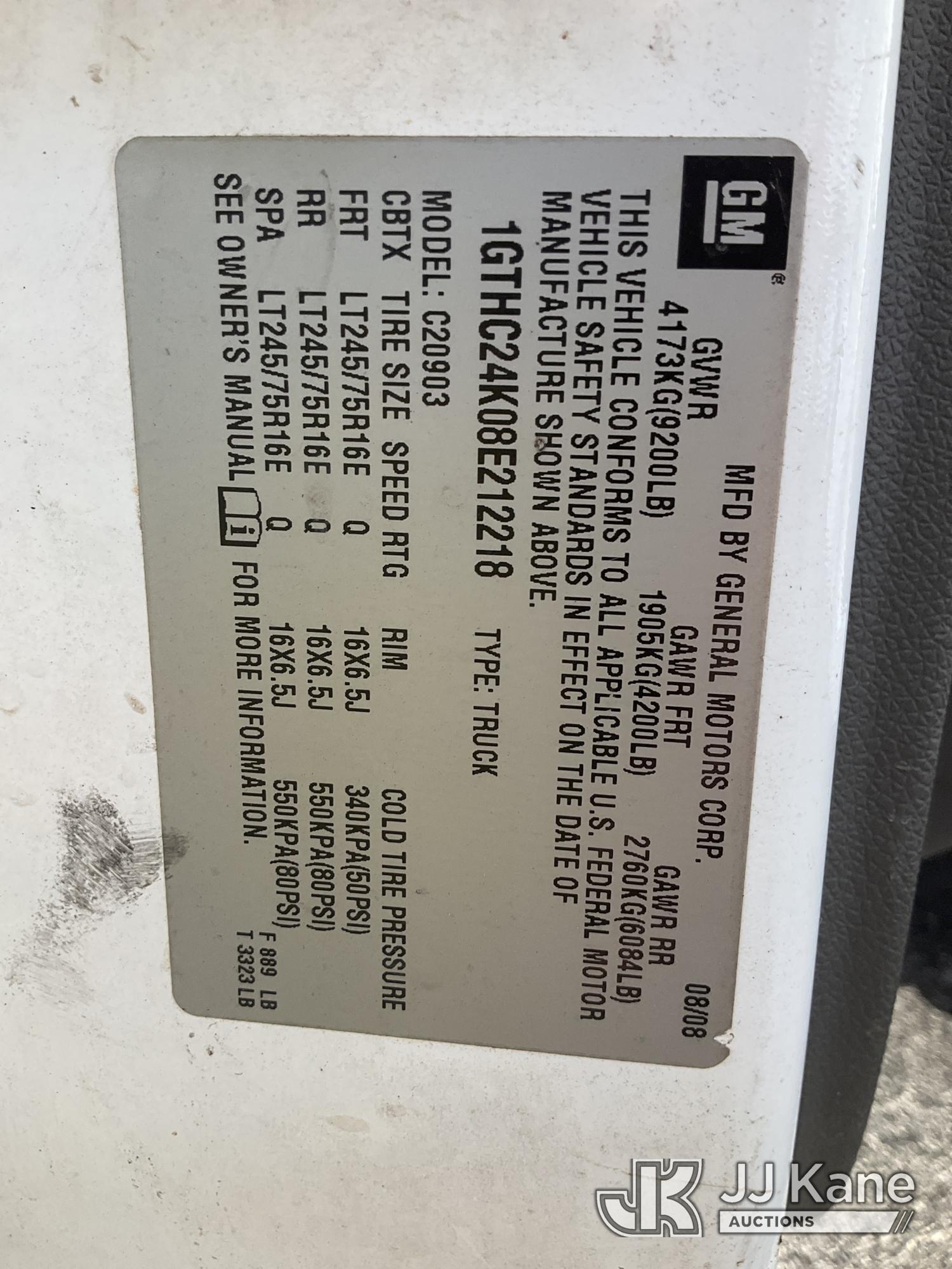 2008 GMC SIERRA 2500HD
