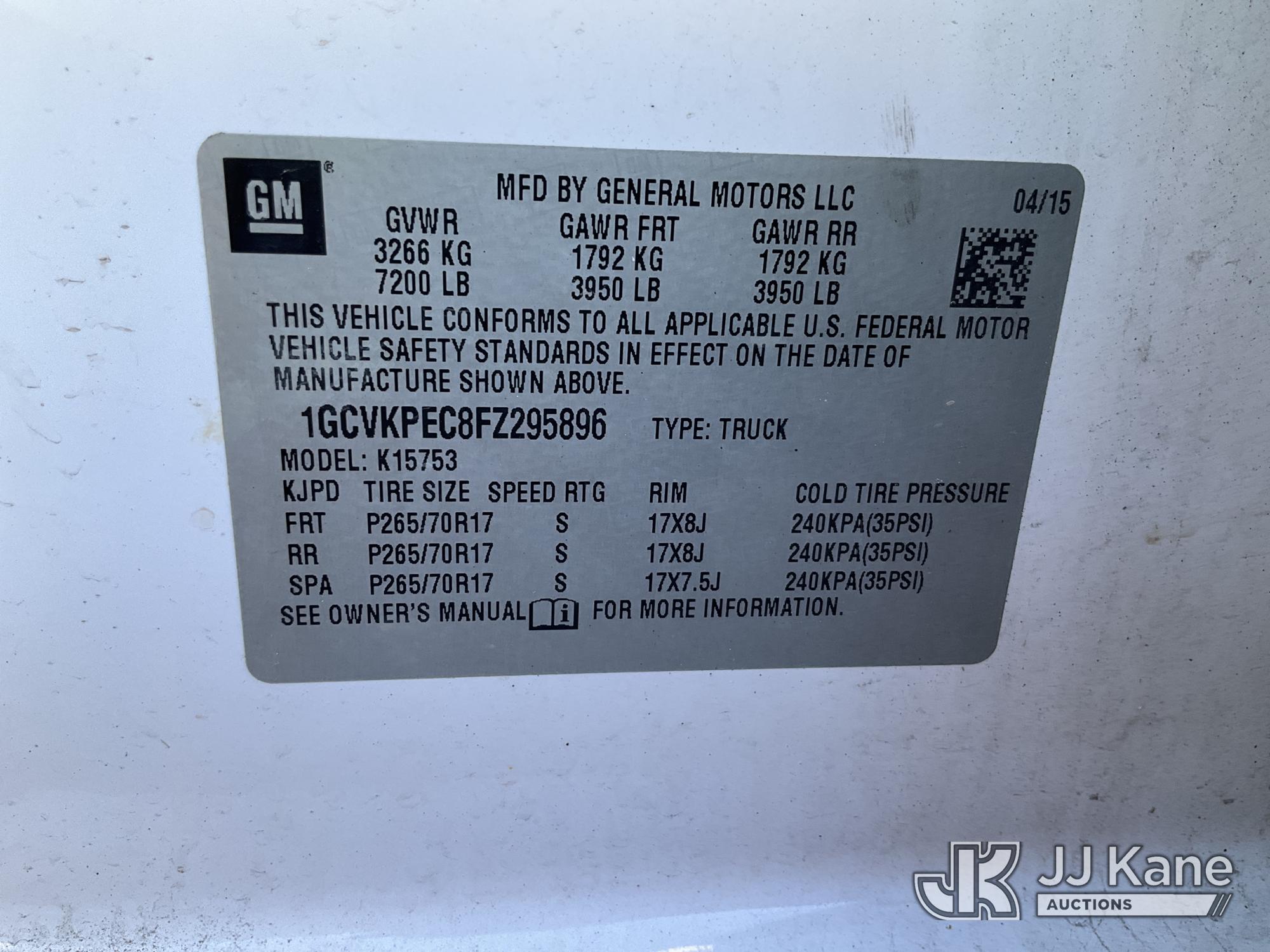 2015 Chevrolet Silverado 1500