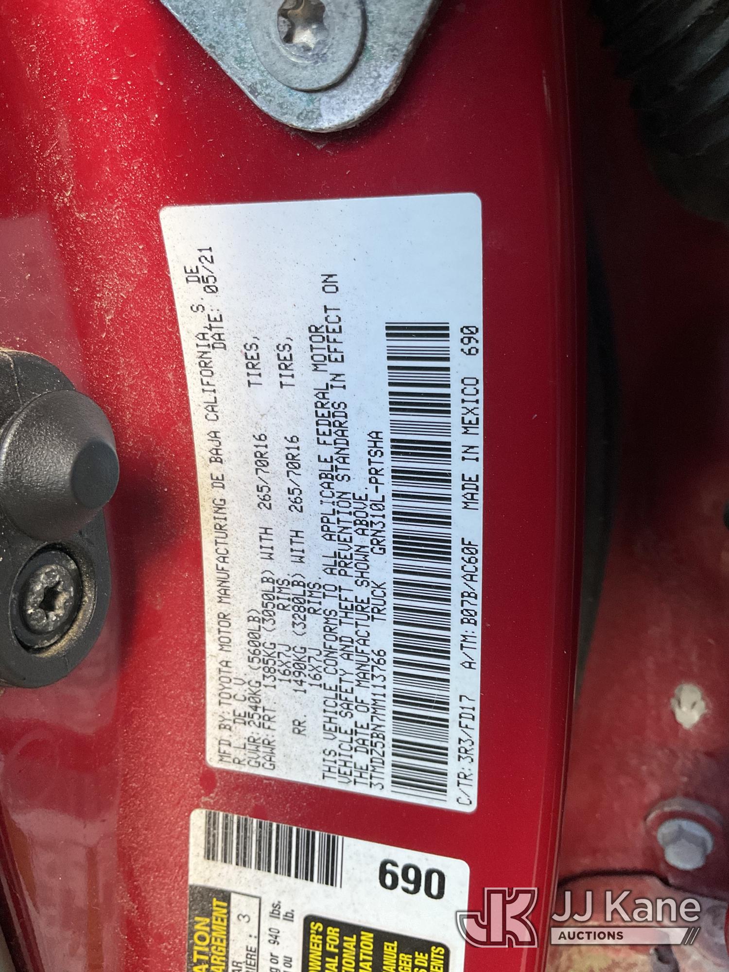 2021 Toyota Tacoma