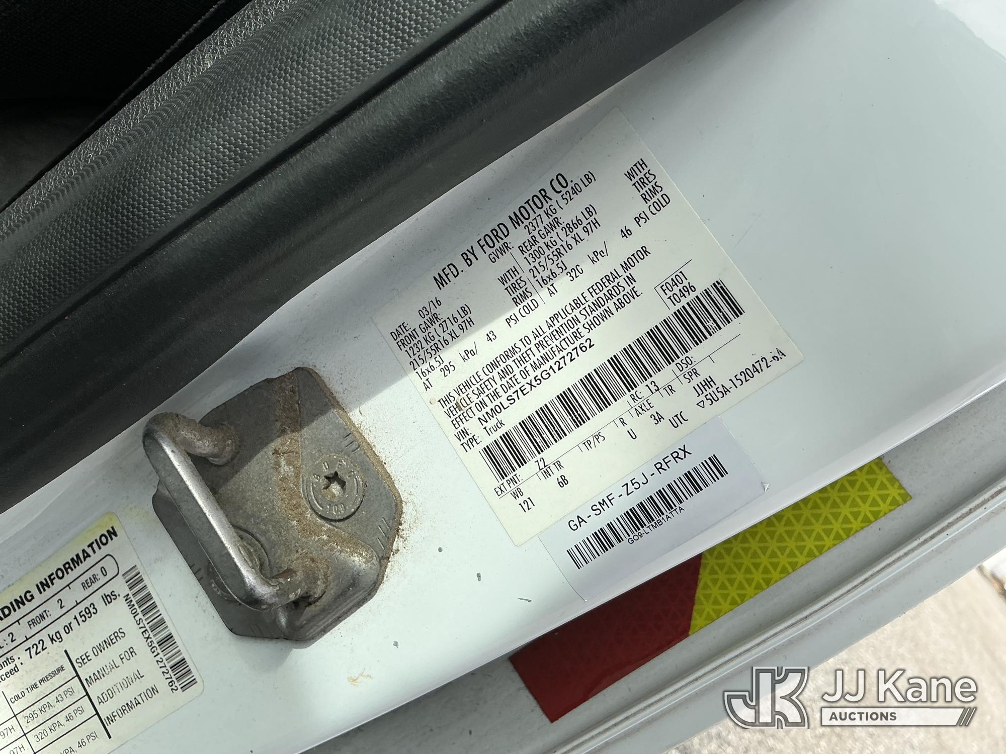 2016 Ford TRANSIT CONNECT