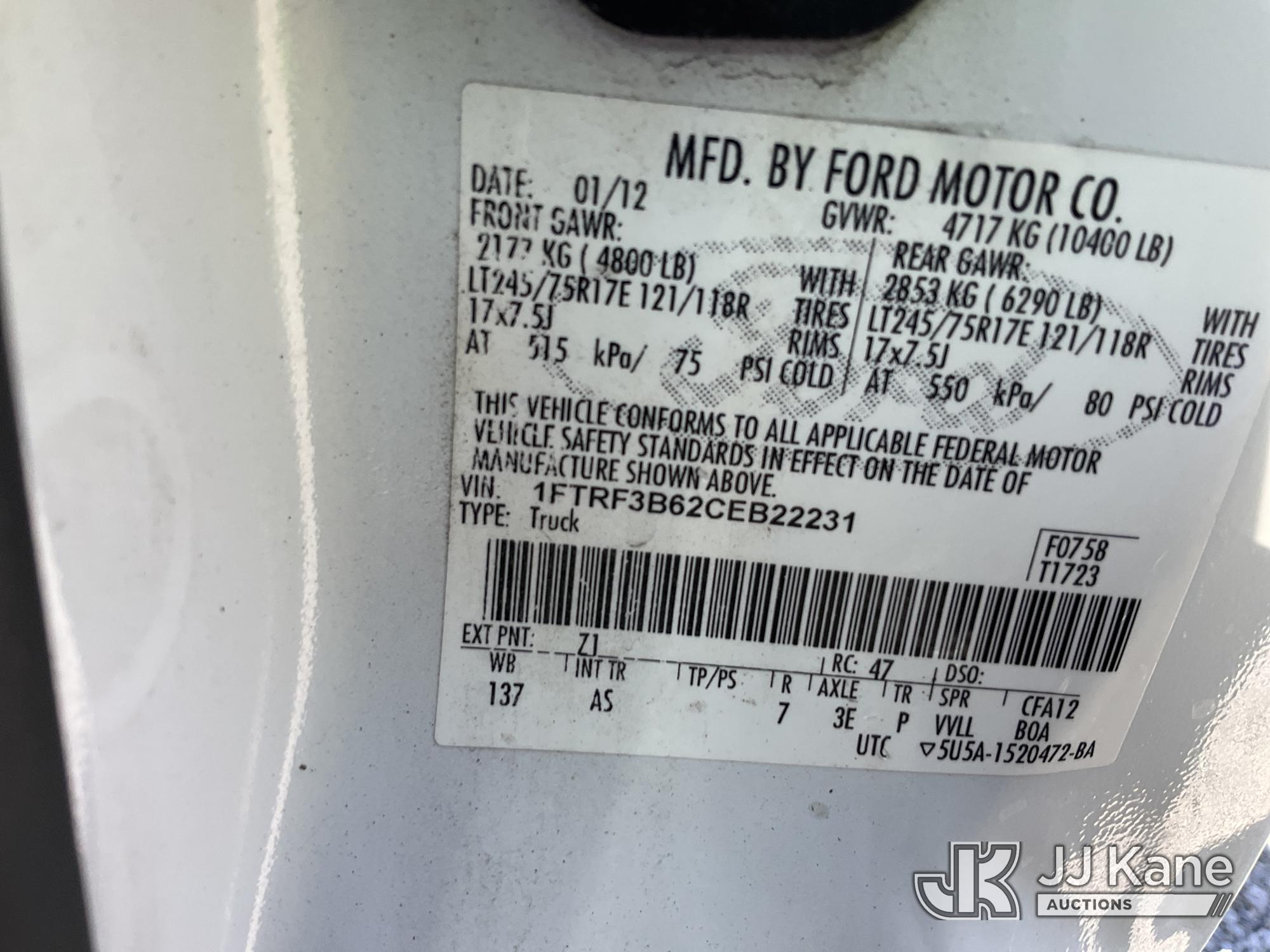 2012 Ford F350 4X4