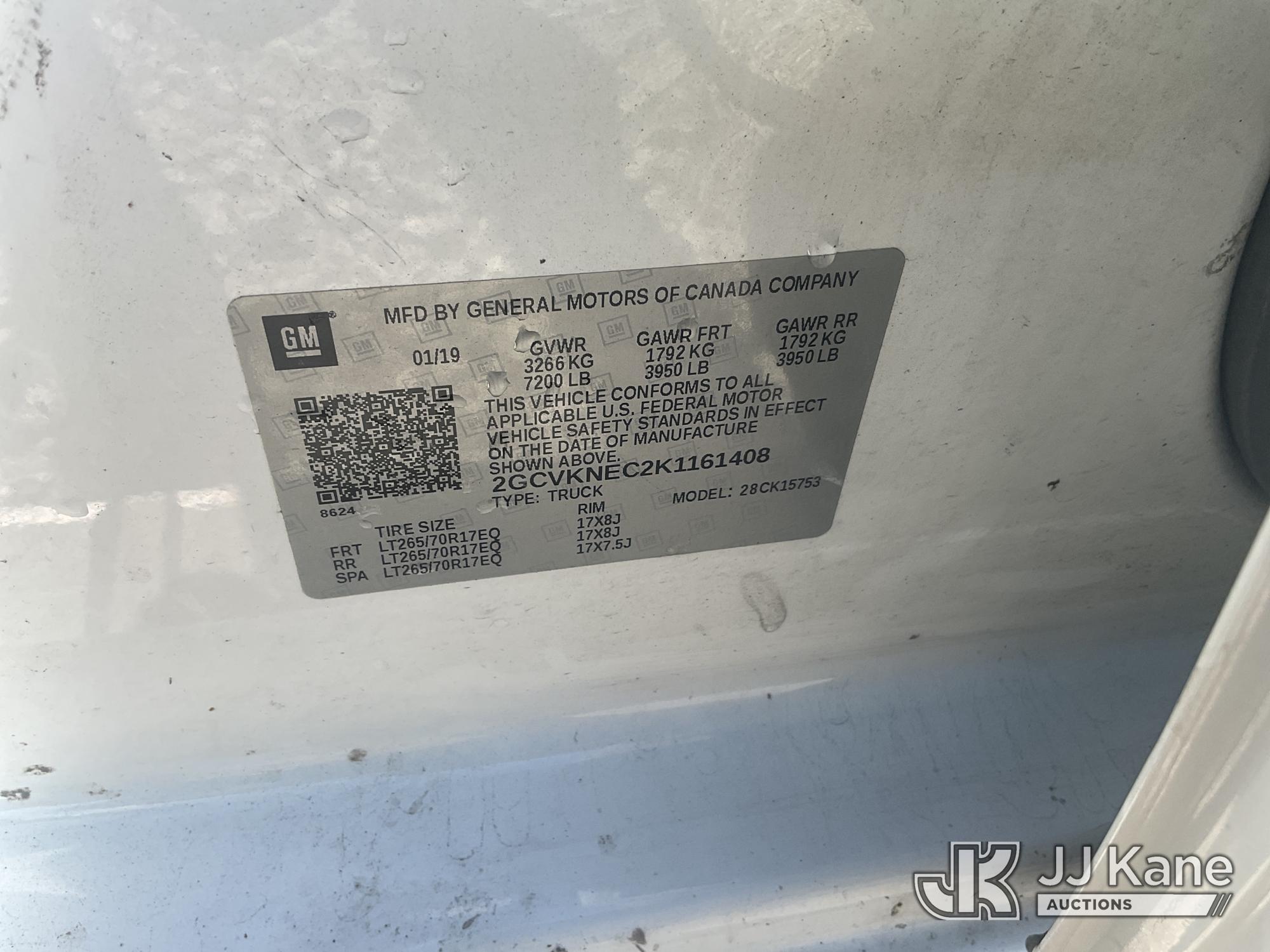 2019 Chevrolet SILVERADO 1500 4X4