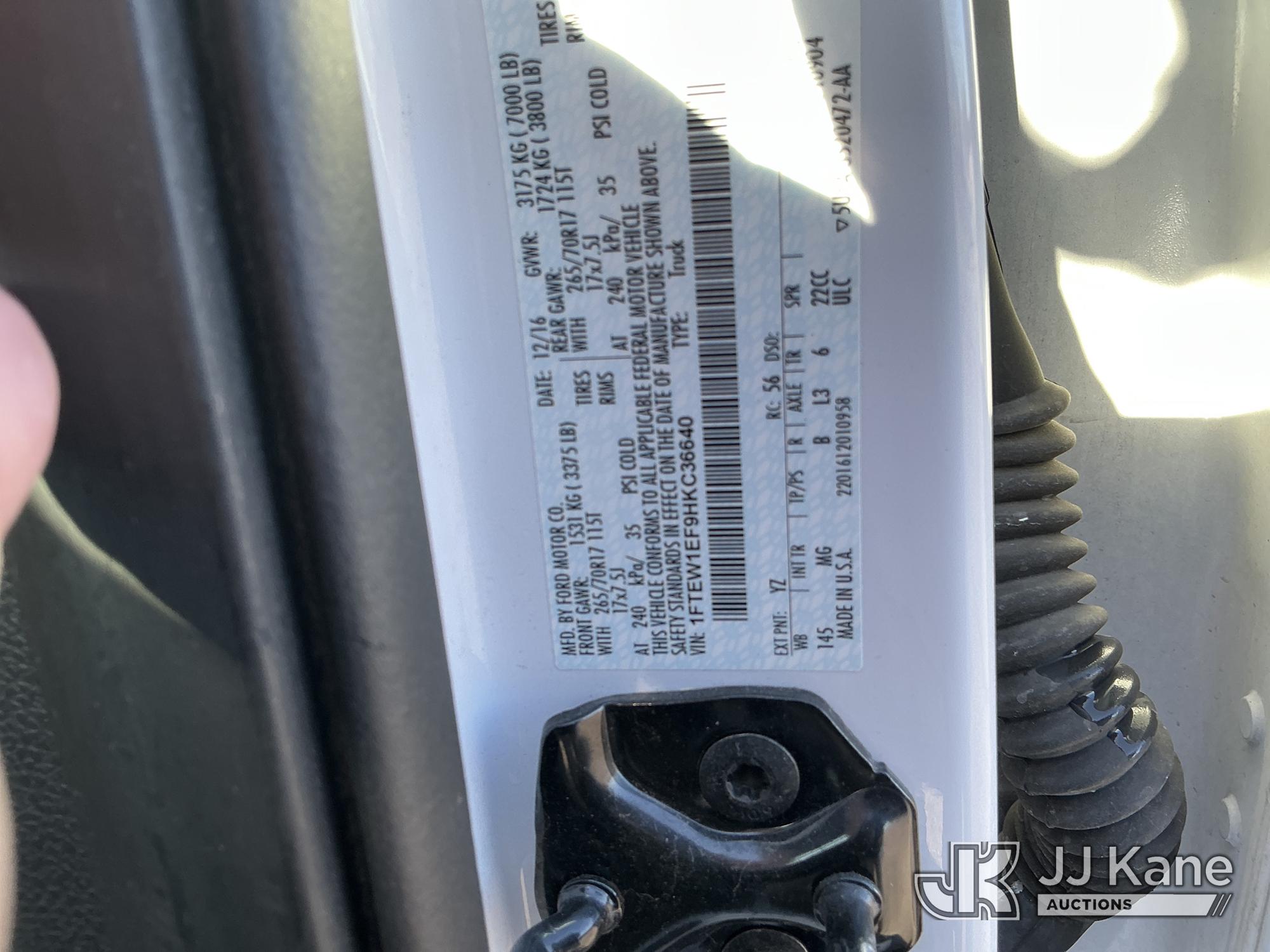 2017 Ford F150 4X4