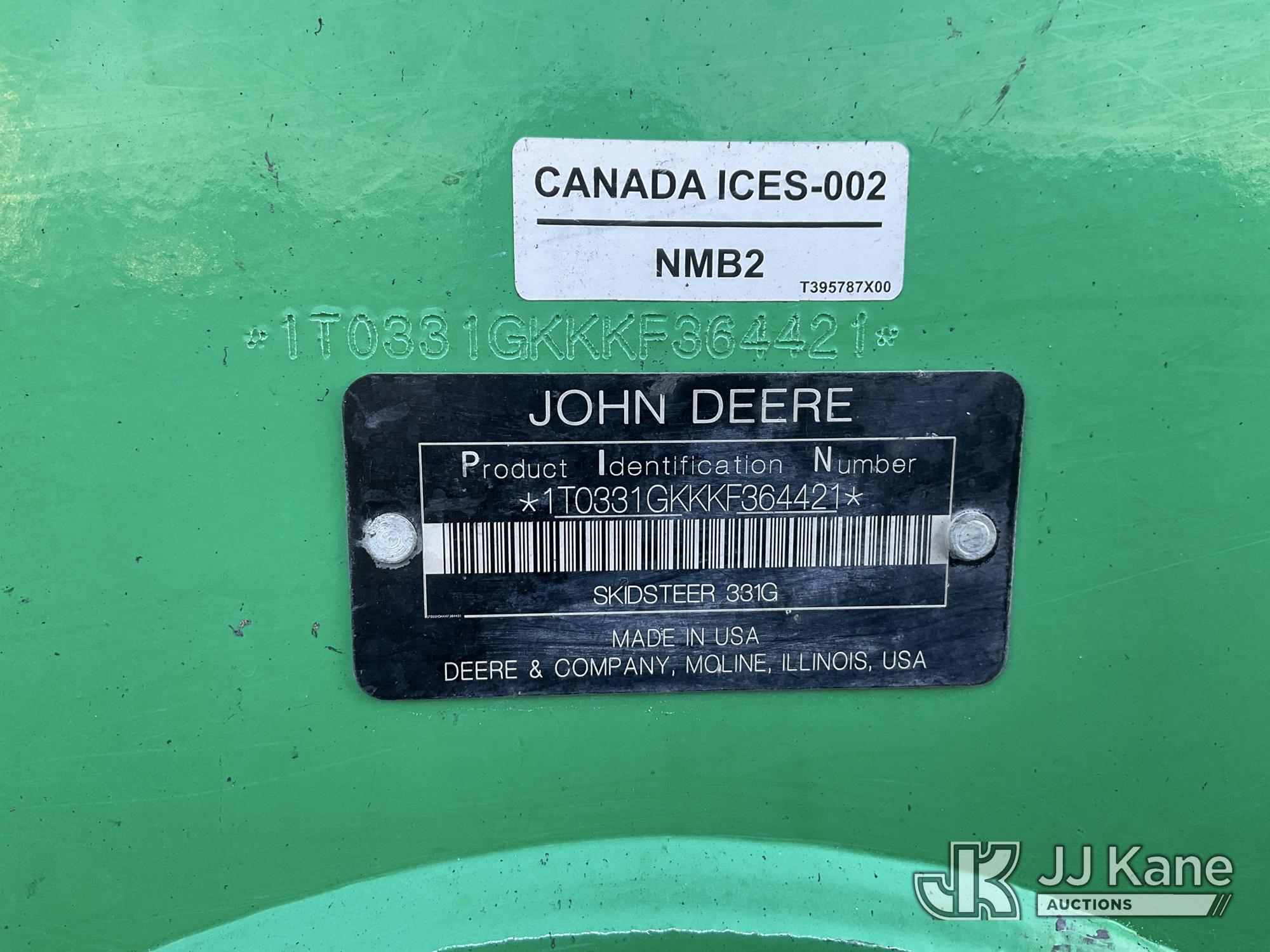2019 John Deere 331G