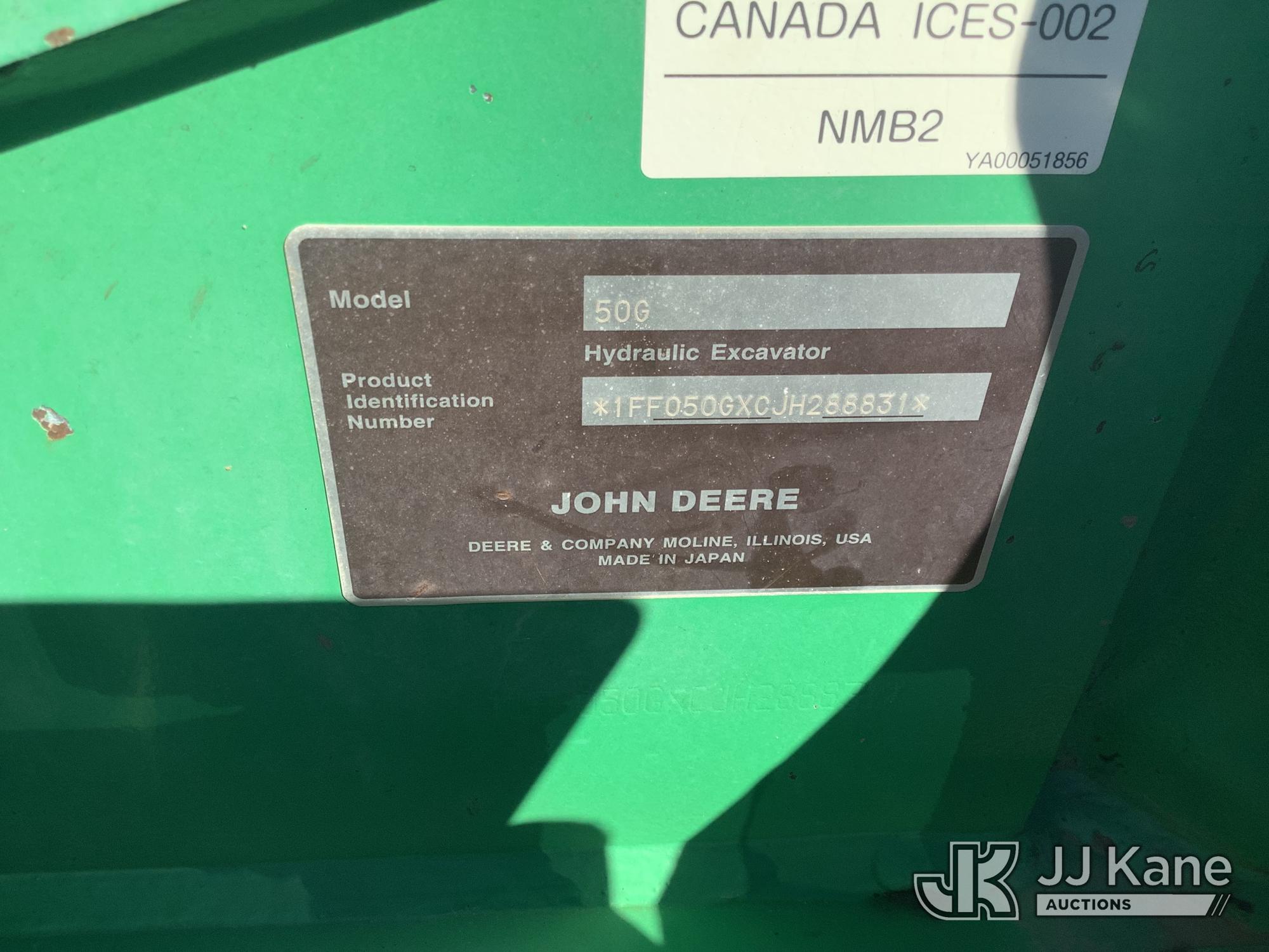 2019 John Deere 50G
