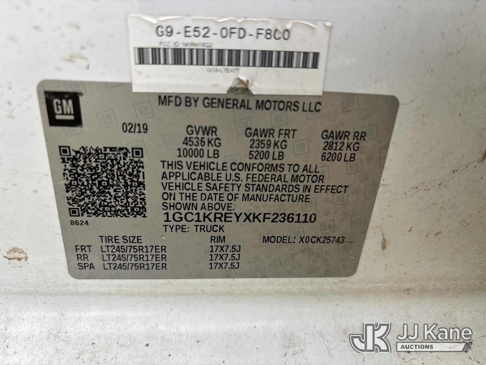 2019 Chevrolet SILVERADO 2500HD