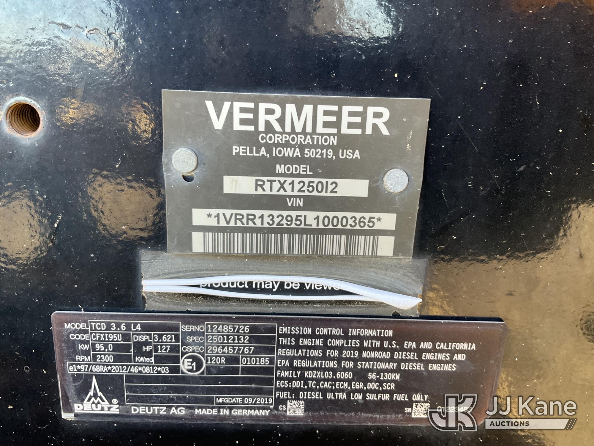 2023 Vermeer RTX1250I2