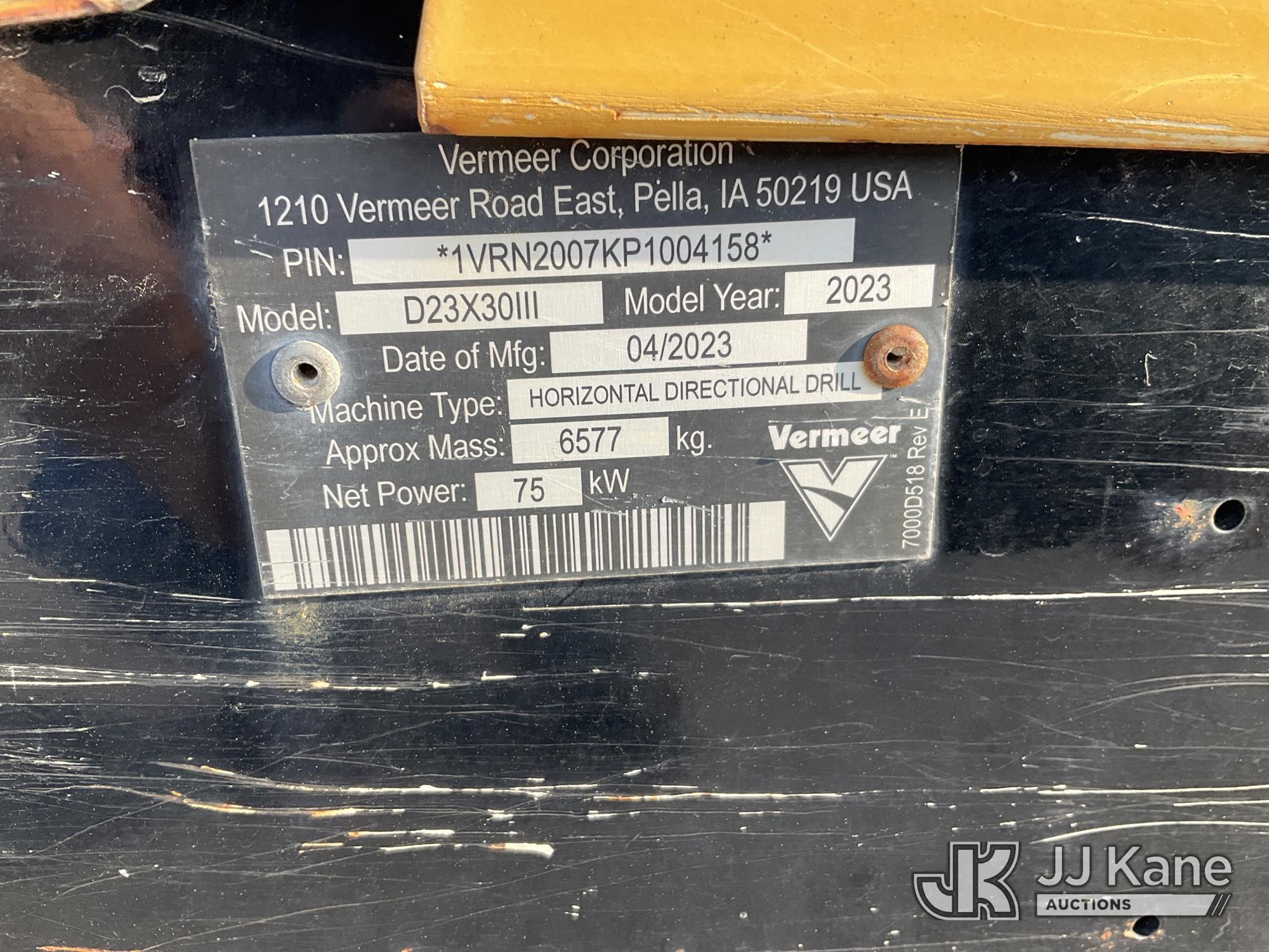 2023 Vermeer D23X30III