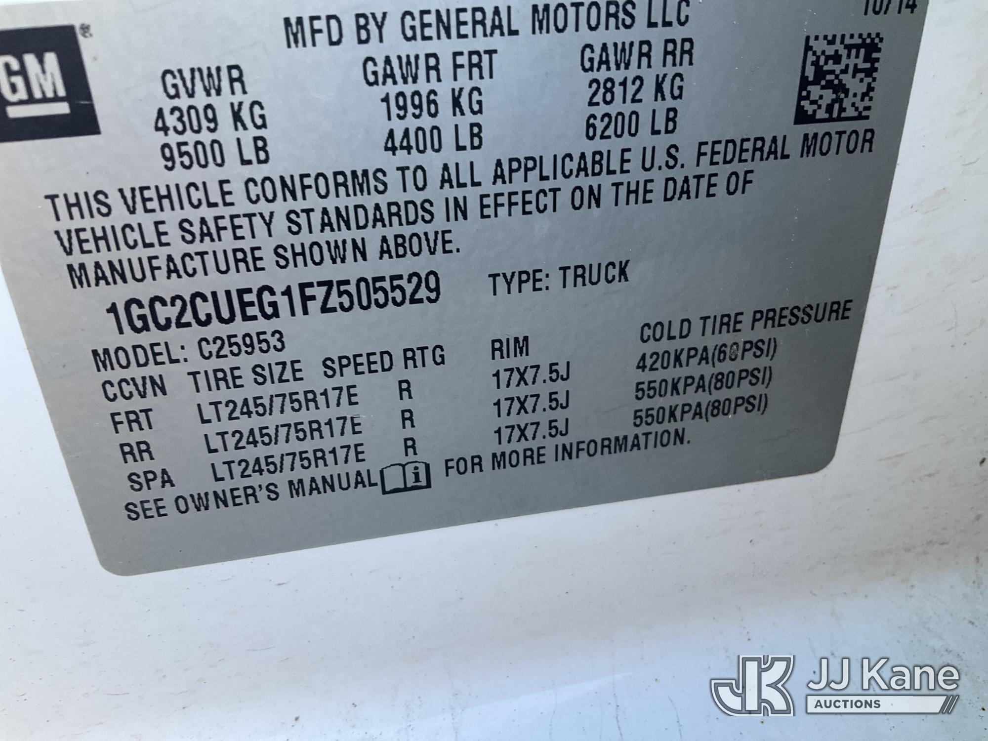 2015 Chevrolet Silverado 2500HD