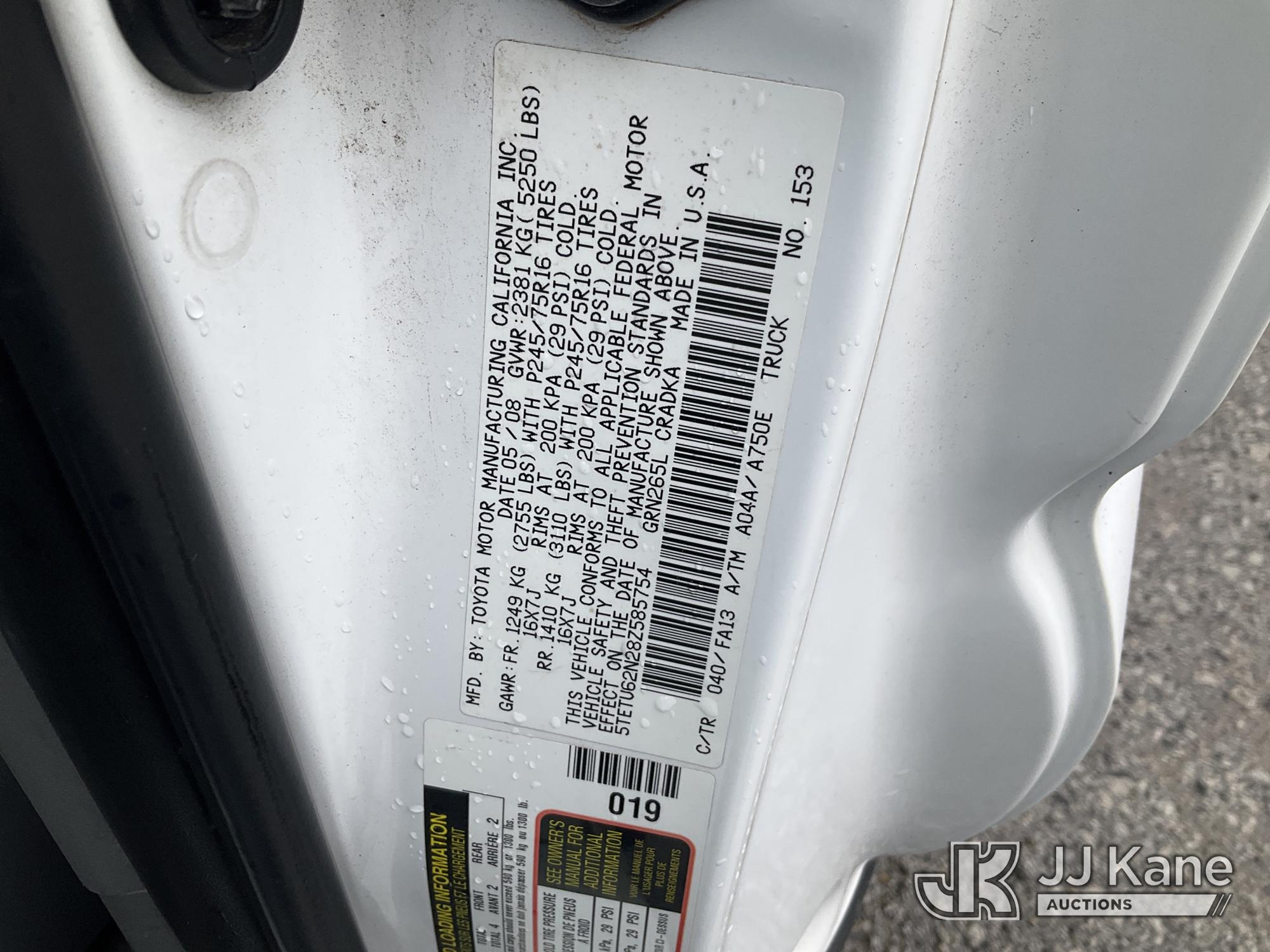 2008 Toyota TACOMA