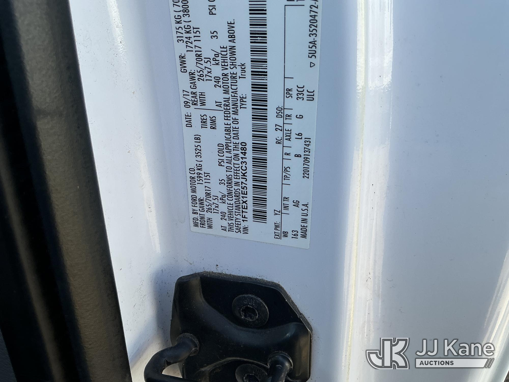 2018 Ford F150 4X4