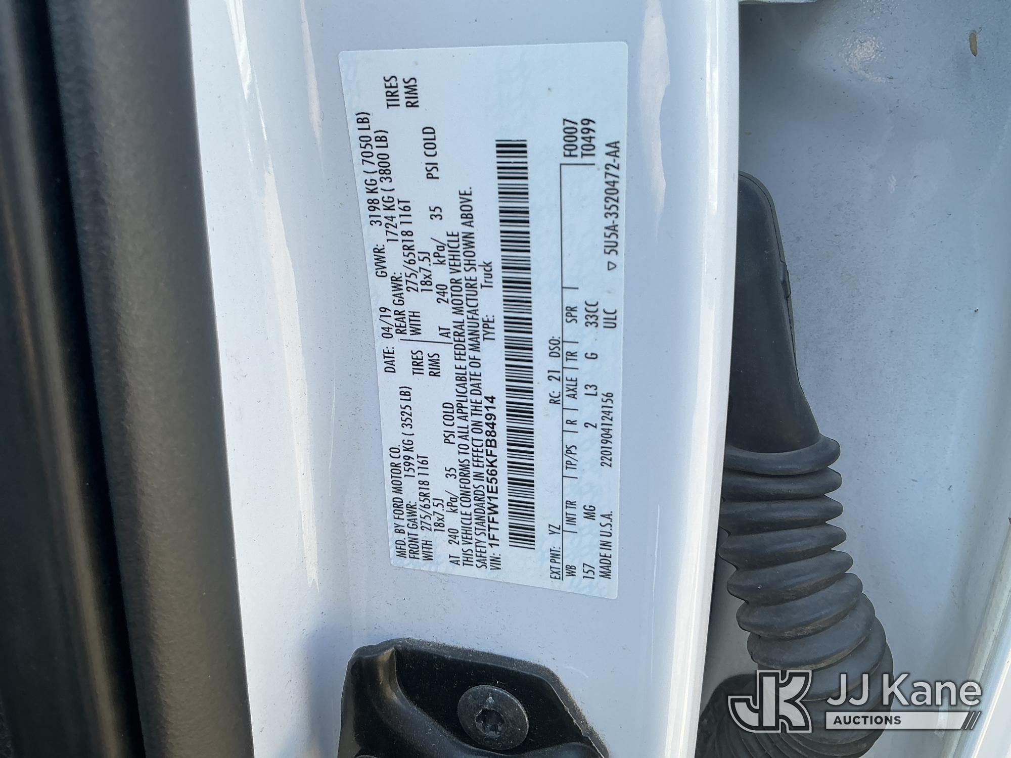 2019 Ford F150 4X4