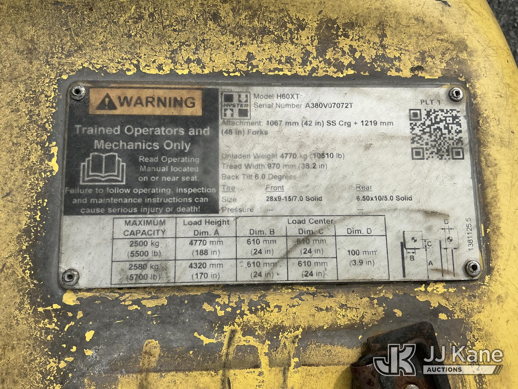 0 Hyster H60XT