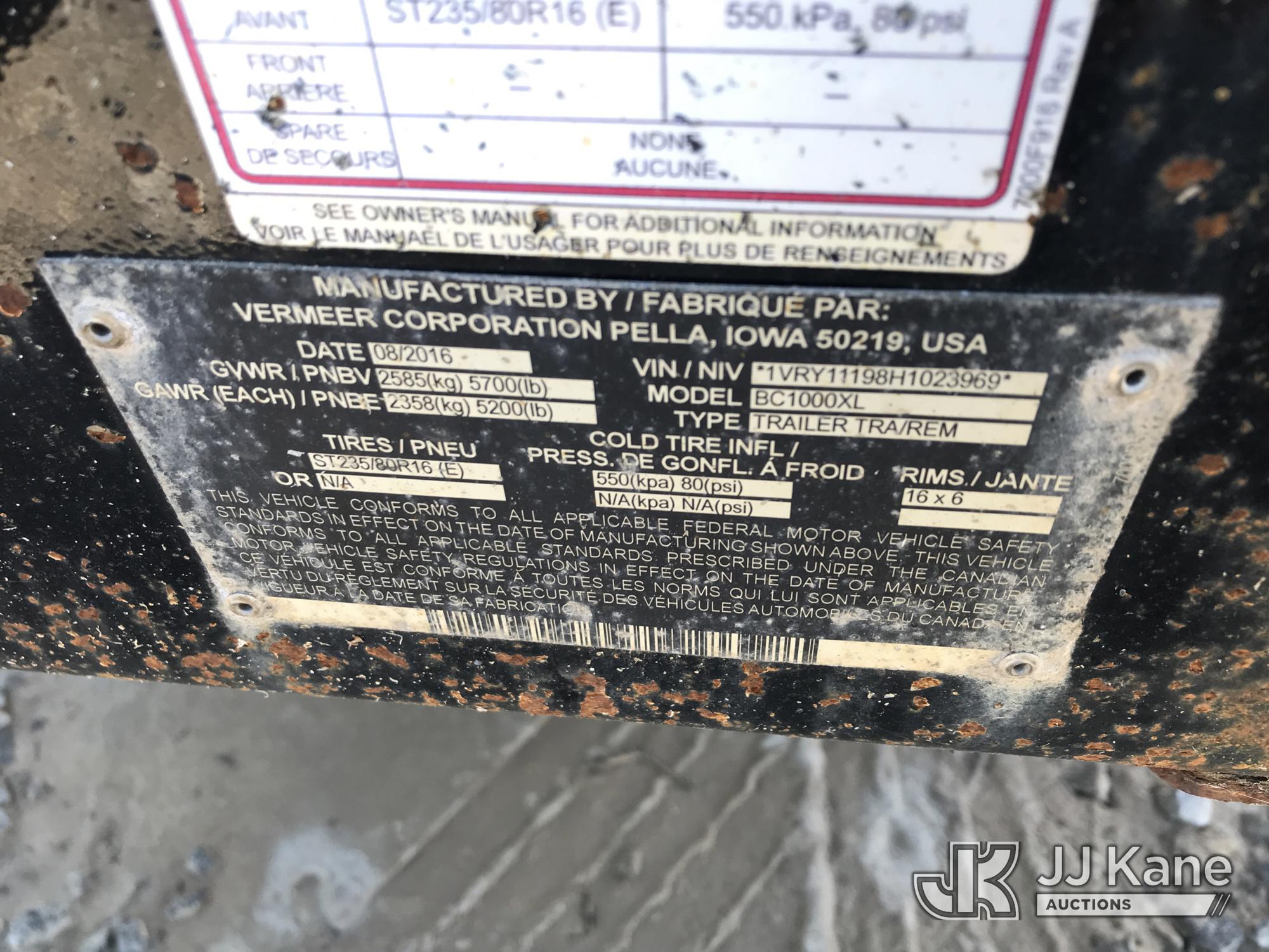 2017 Vermeer BC1000XL