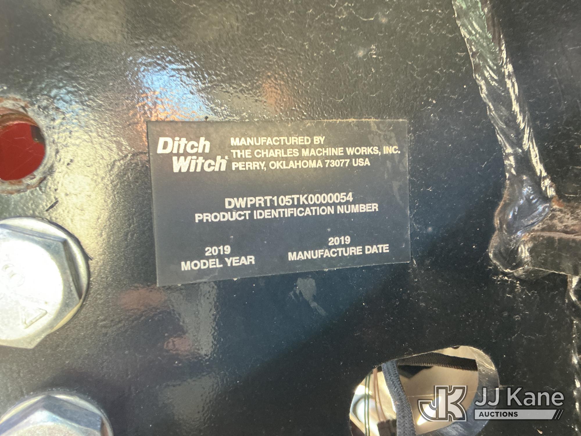 2019 Ditch Witch RT105M