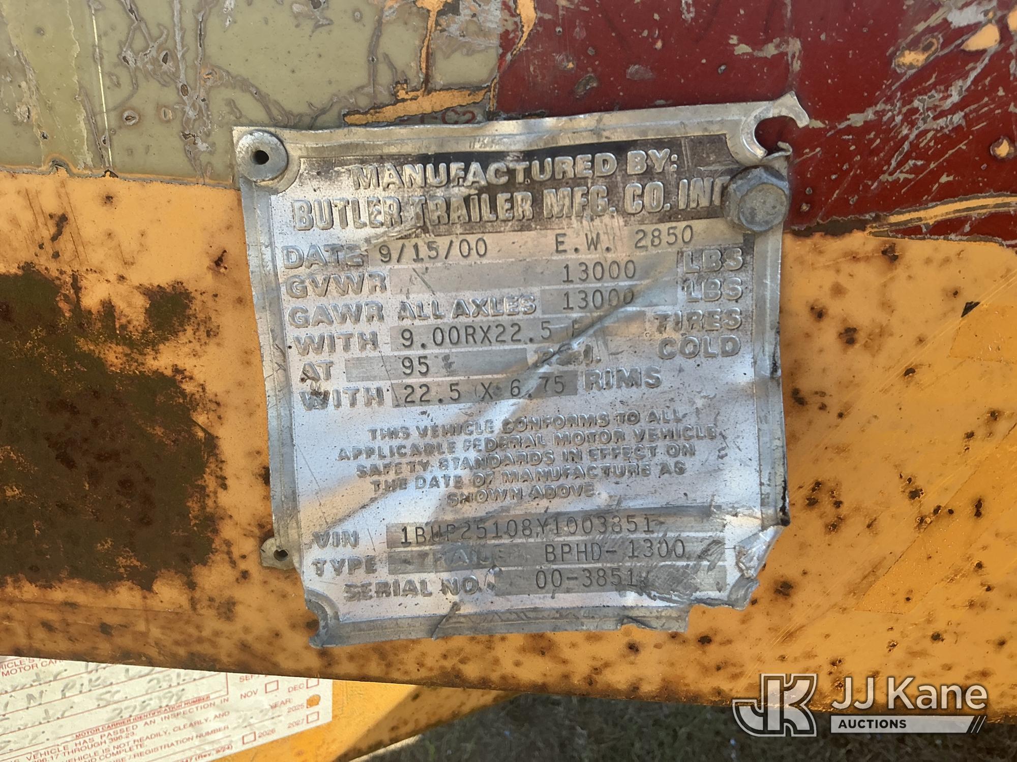 2000 Butler BPHD-1300