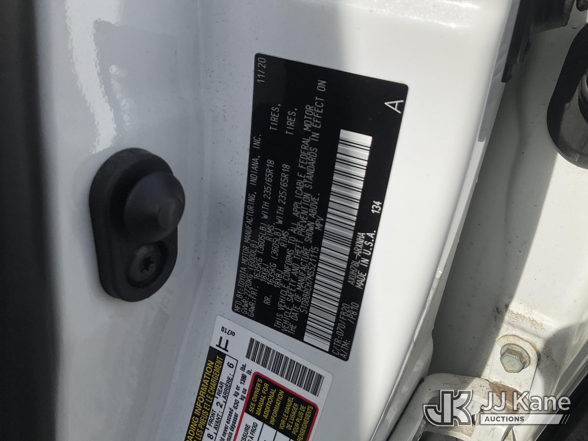 2021 Toyota HIGHLANDER HYBRID AWD